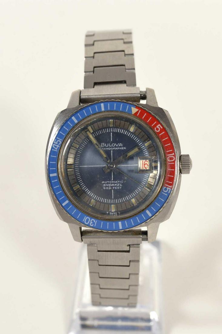 Bulova - Oceanographer Snorkel 666 automatic watch for men (1 of 5)