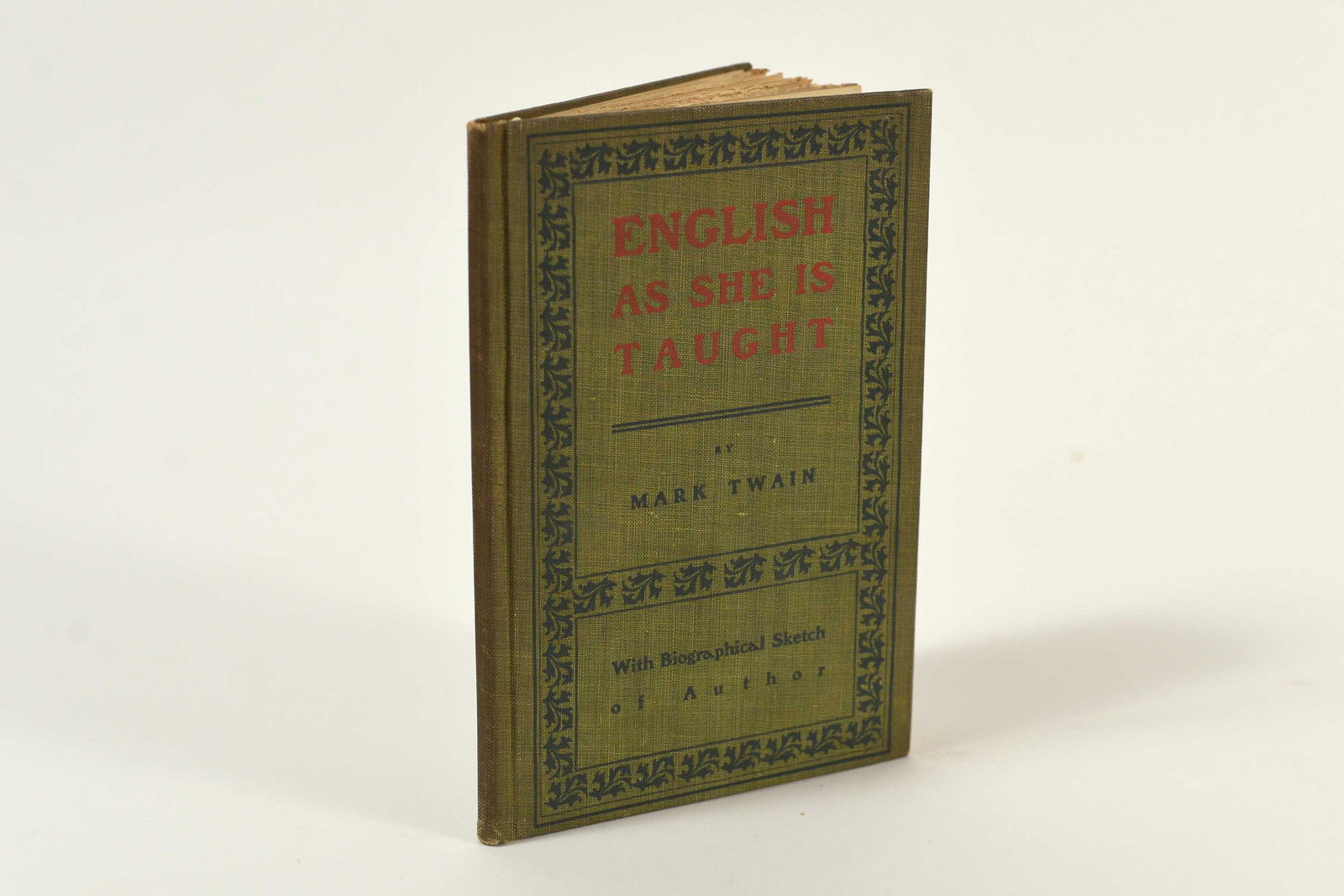 Twain, Mark - English as She is Taught, 1st edition - 1900 (1 of 5)