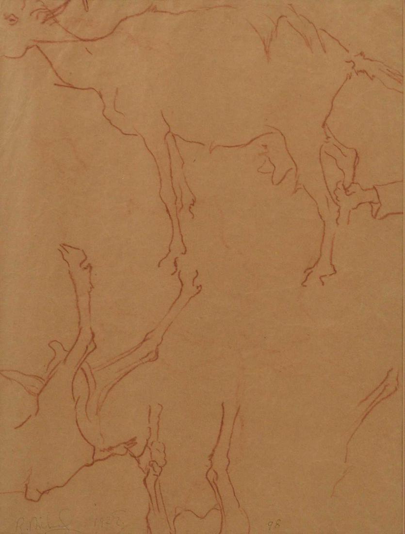 Richard, René - Étude de chèvres - 1928 (1 of 5)