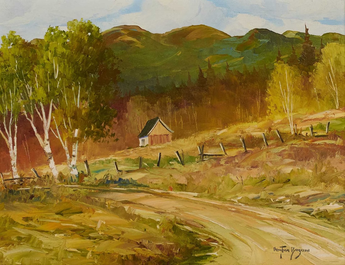 Bergeron, Christian - House at the bottom of mountains (1 of 4)