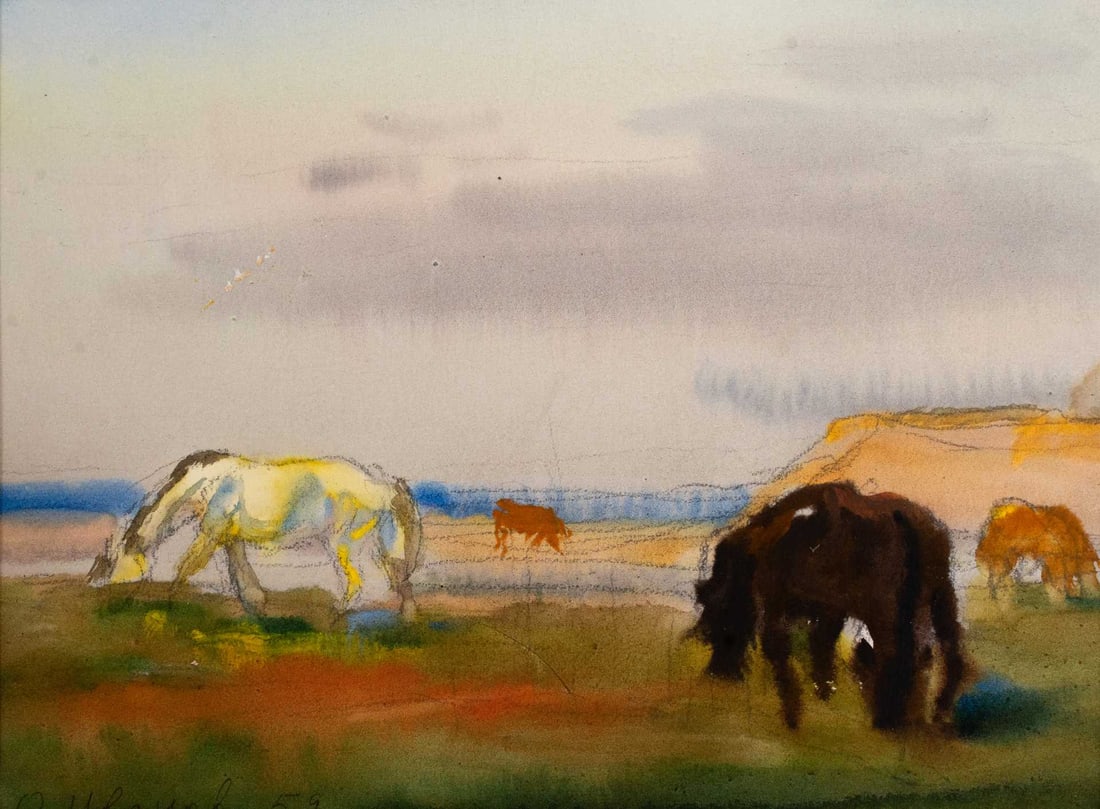 Oleg Ivanov - horses - 1959 (1 of 4)