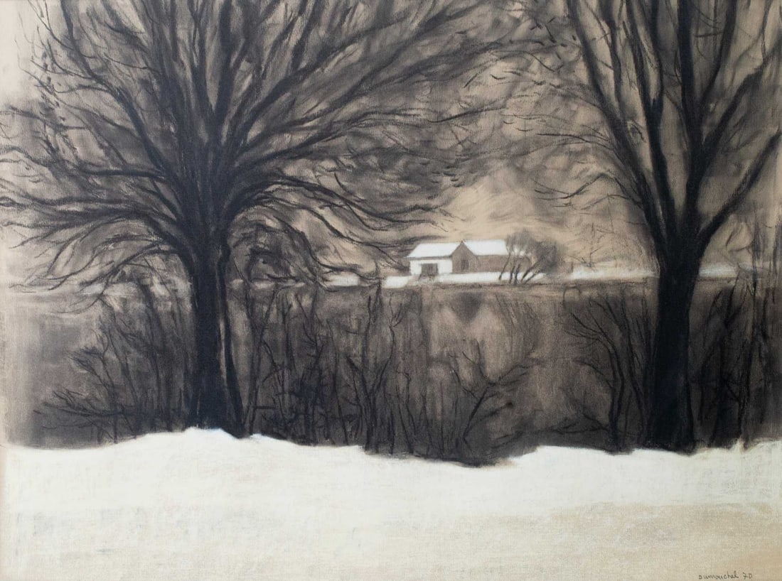 Dumouchel, Albert - Maison dans la forêt - 1970 (1 of 4)