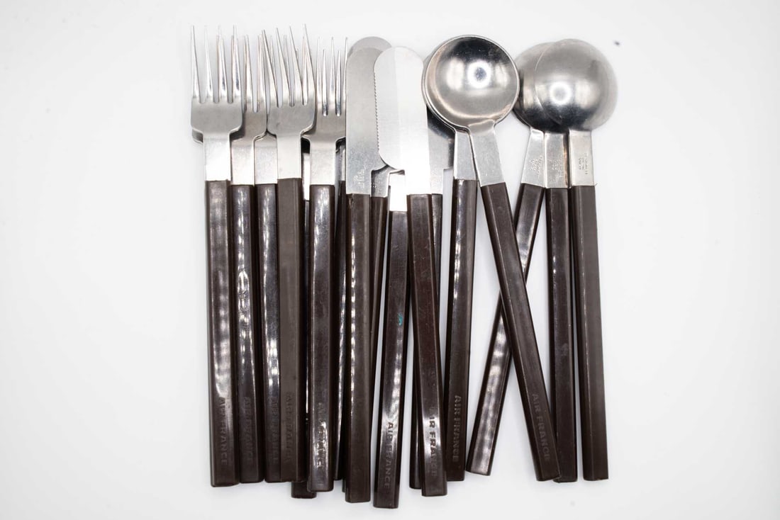 CEI Studio, Loewy Raymond - Air France Concorde inflight cutlery pieces (1 of 3)