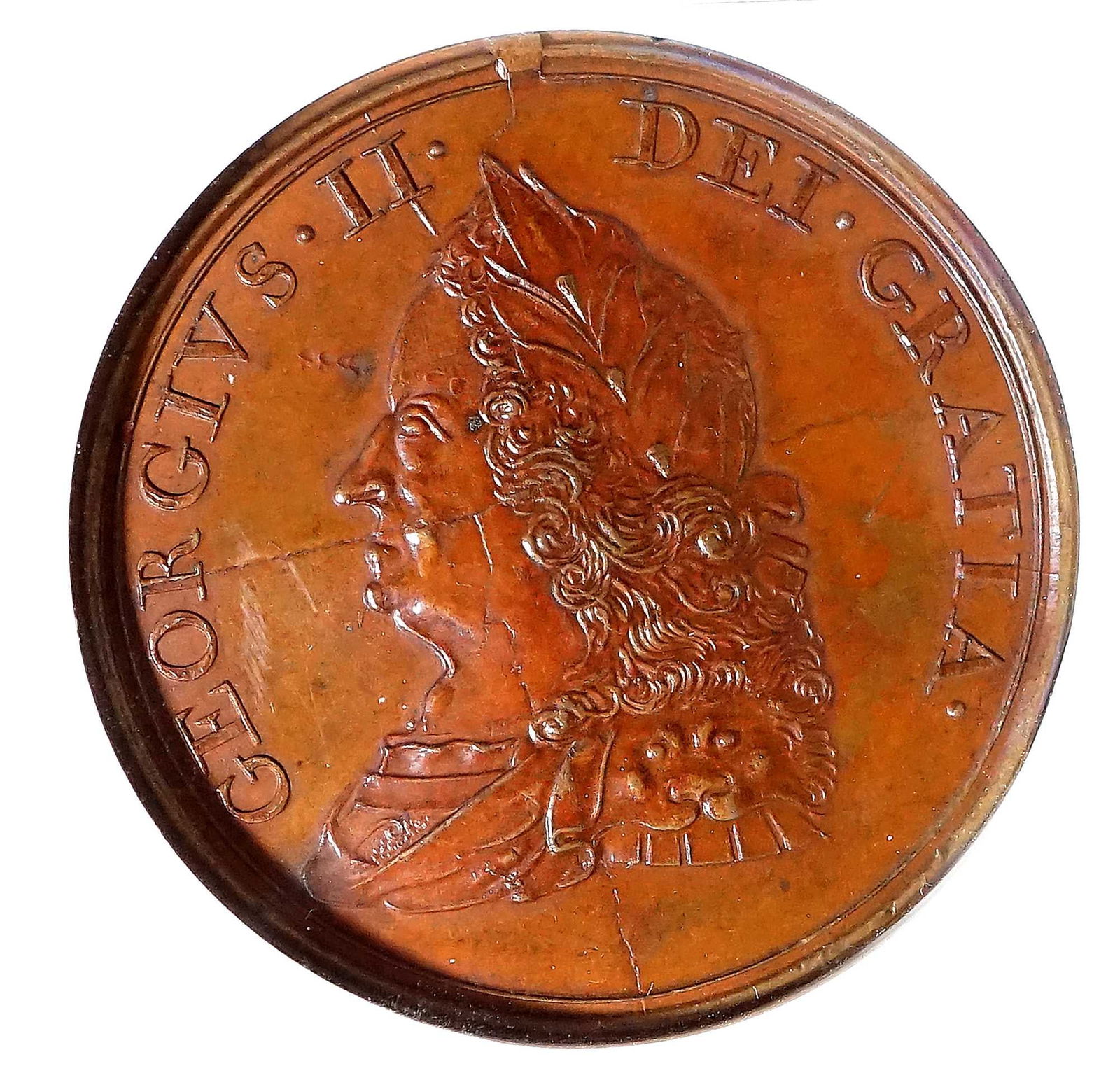 Usa Medal 1757 Treaty Of Easton Ngc Ms63 Bn Auction