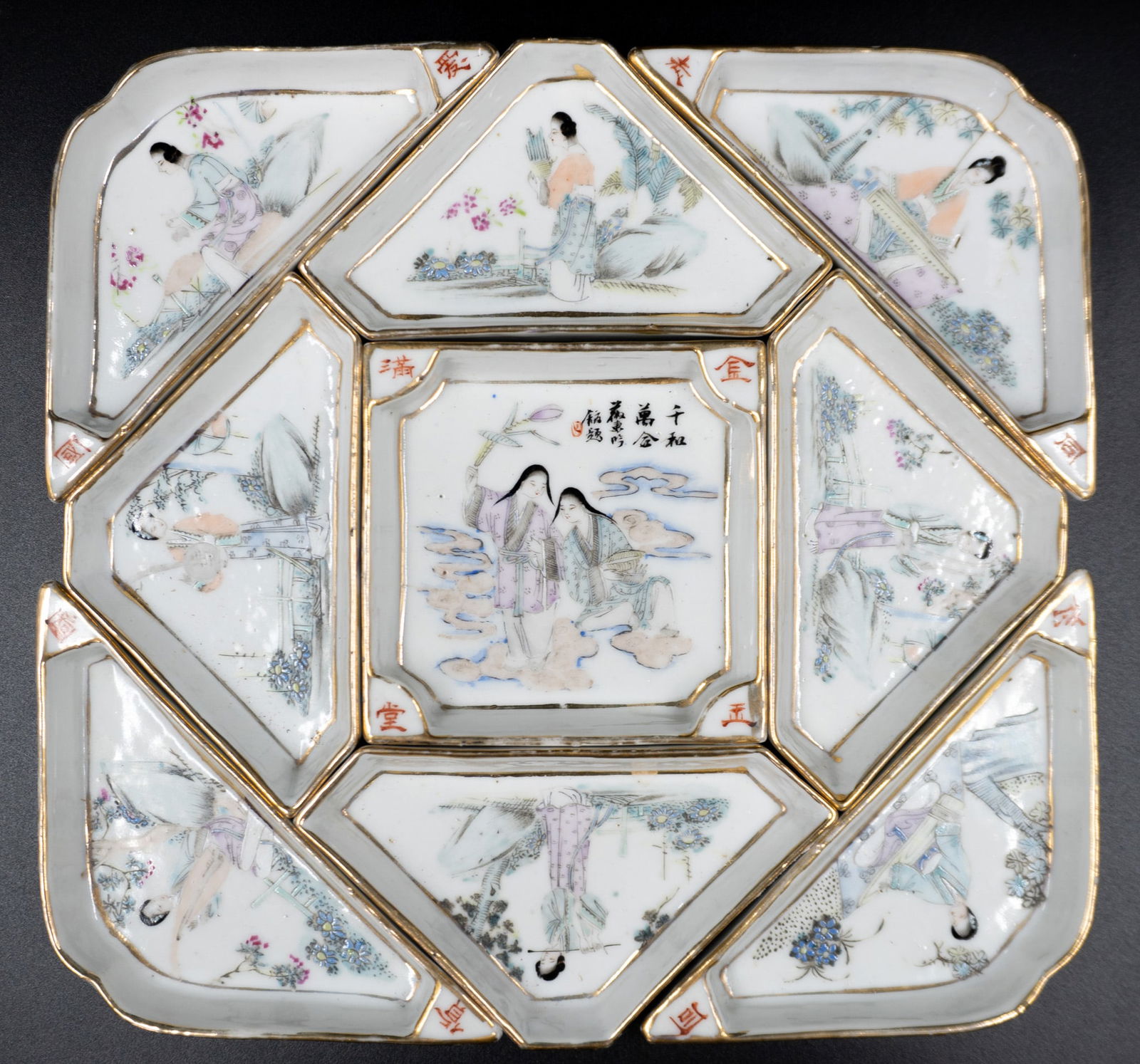 Old porcelain serving set (1 of 5)