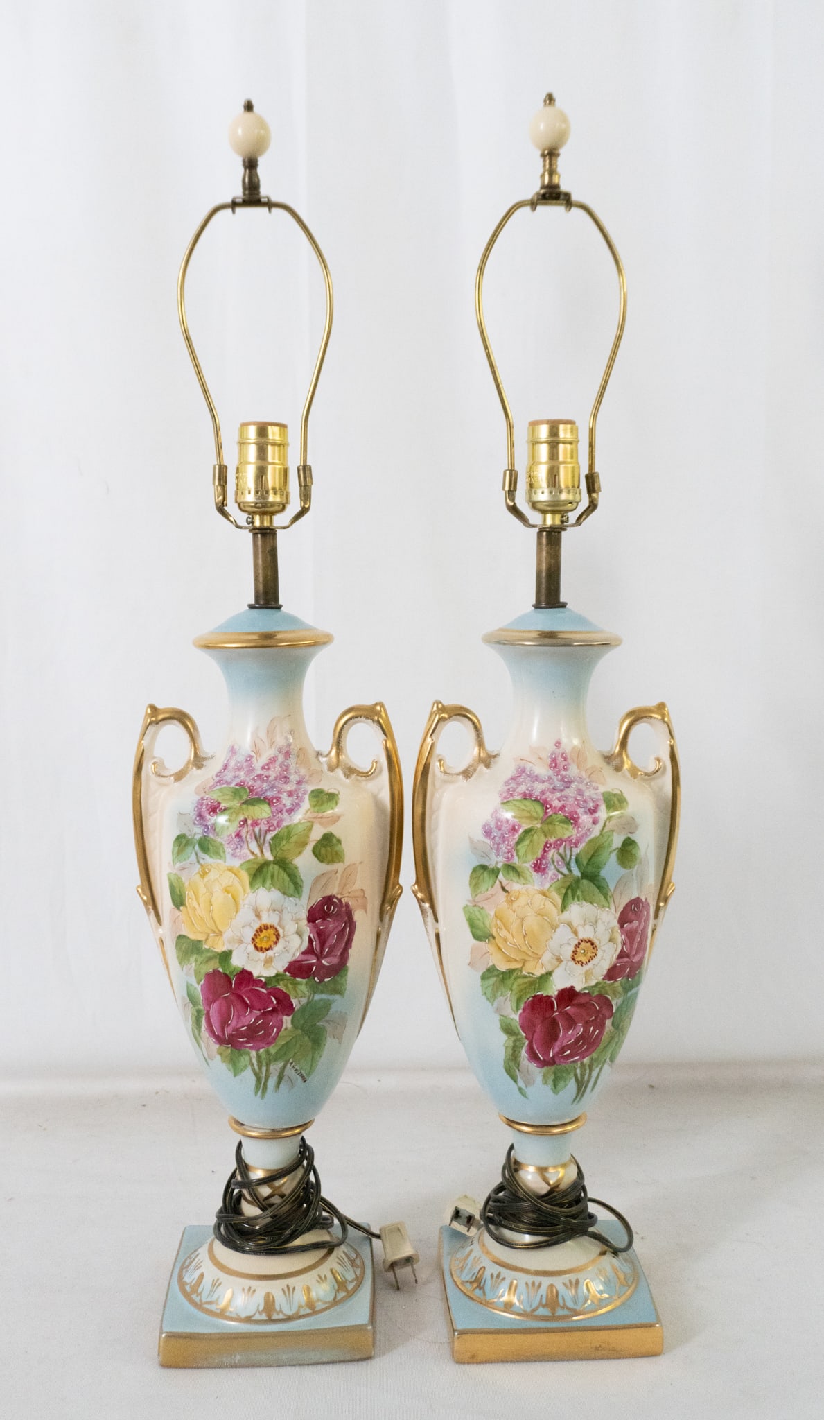 Westberg, A. - Pair of table lamps - Mi XXe siècle (1 of 5)