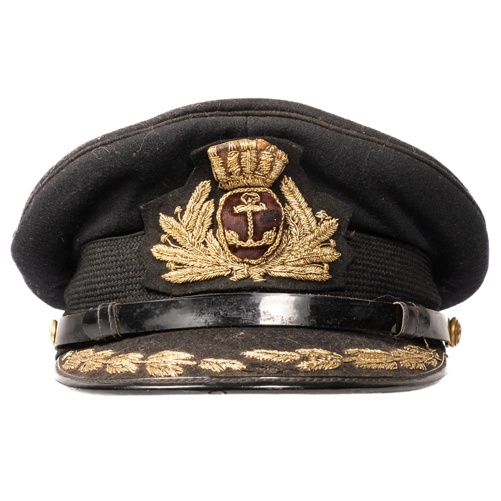 Star Cap Uniforms Registered - Marine Officer's Cap, Royal Canadian Navy - Pre-1953 (1 of 4)