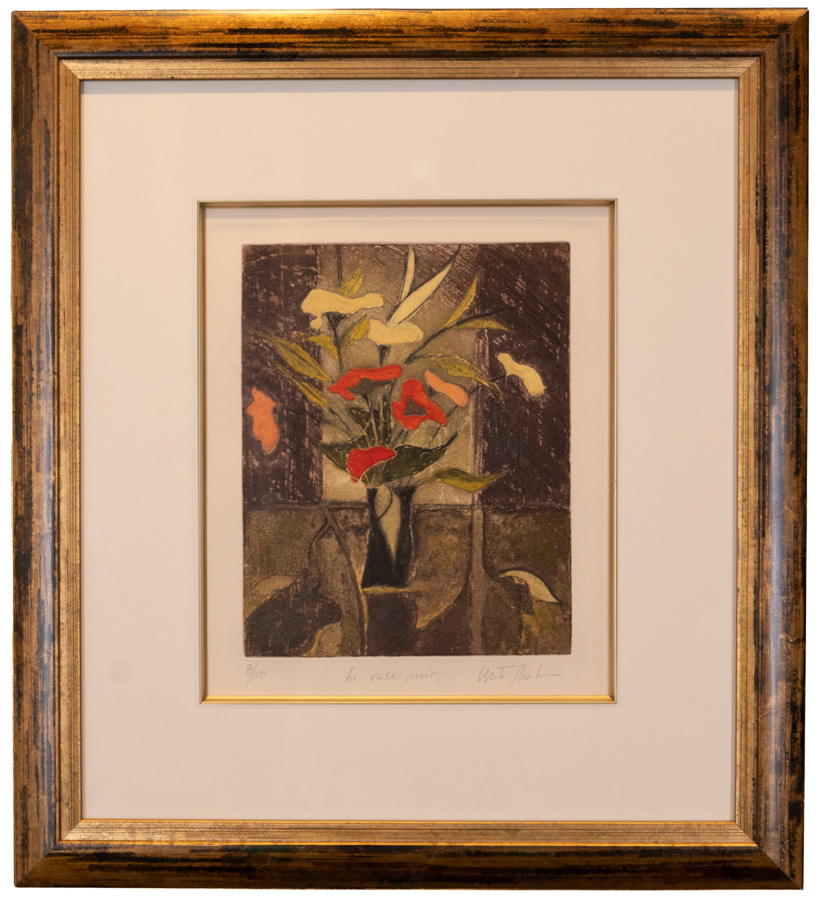 White Brabeau, Denise - "Le vase noir" (1 of 3)