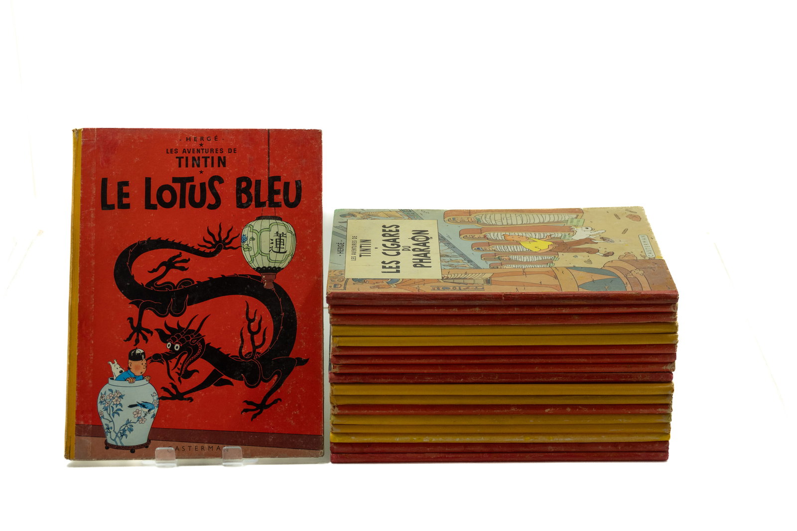 Remi, Georges, dit HERGÉ - Lot of vintage Tintin albums - 1960's (1 of 1)
