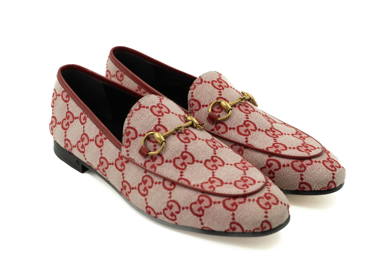 Gucci Mocassino Pelle Mors. Met. Suola Cuoio Vit.