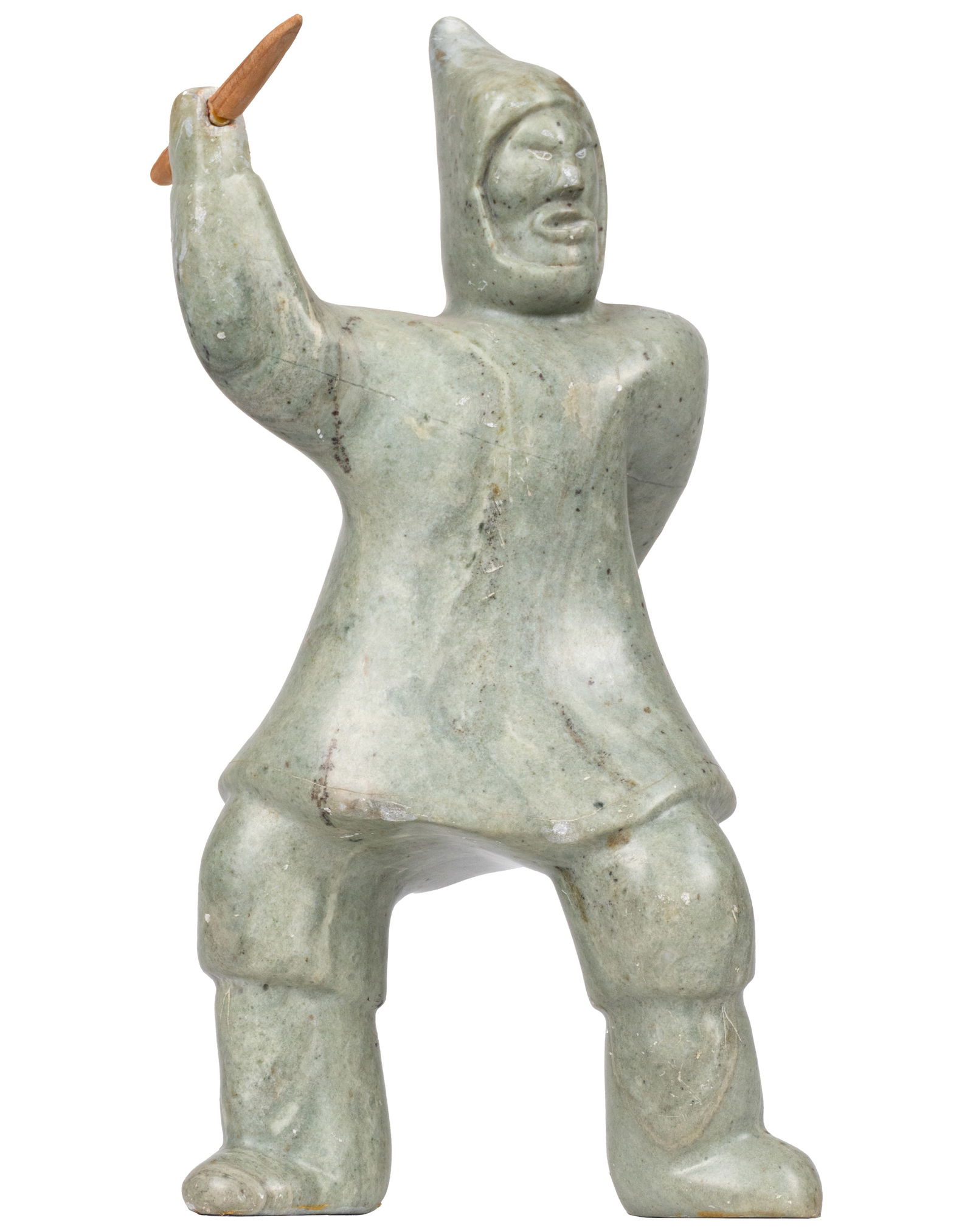 ecole Inuite - Hunter carving