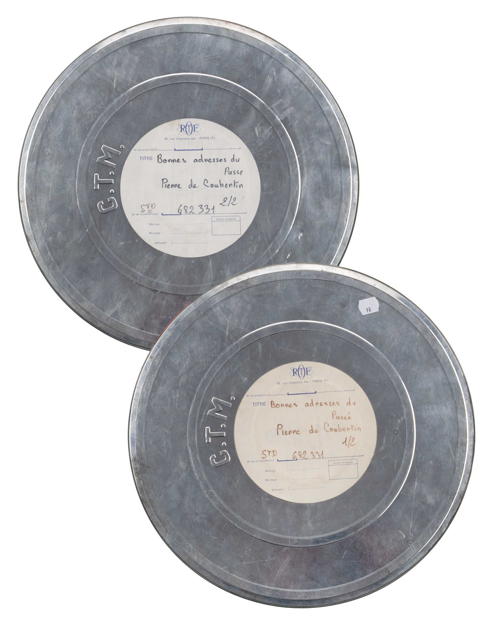 emission Les bonnes adresses du passe, Pierre de Coubertin, film 16mm: emission Les bonnes adresses du passe, Pierre de Coubertin, film 16mm Description (FR): Serie documentaire de la television française dont l'objectif est de faire revivre des personnages disparus, ic