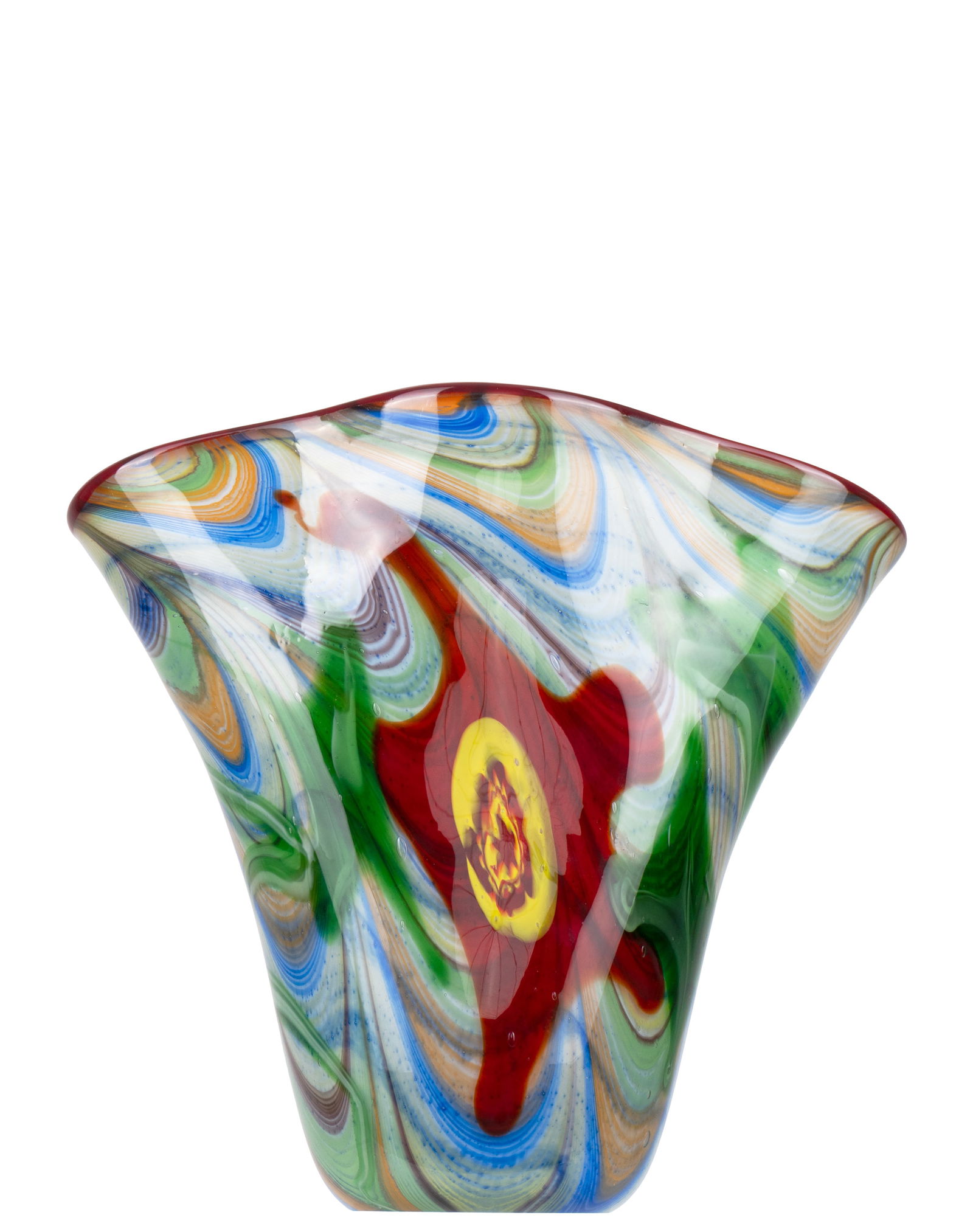 Murano att. - Blown glass vase (1 of 4)