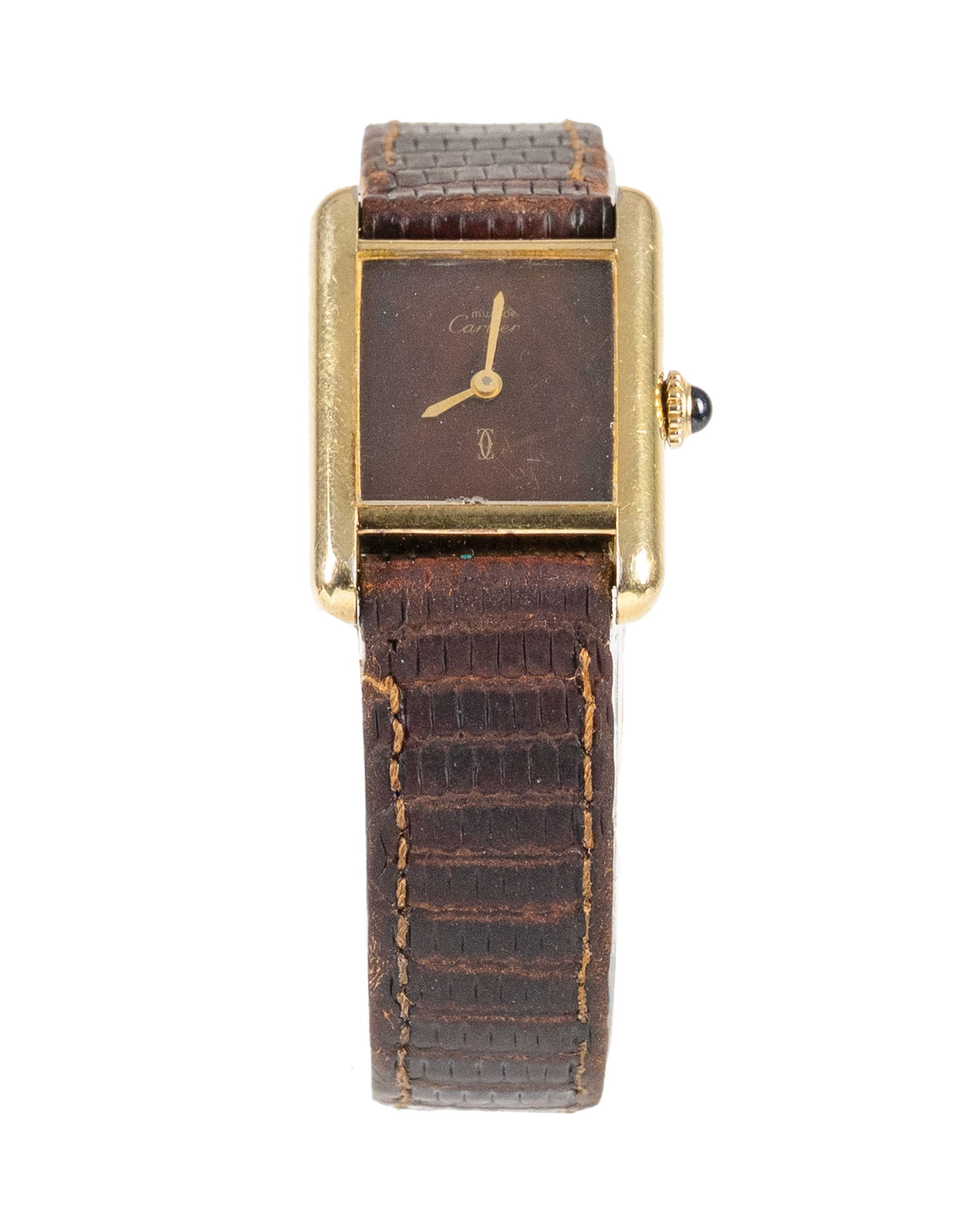 Must de Cartier - Women's Tank Watch in vermeil 18K Gold over Sterling - 1979 (1 of 8)
