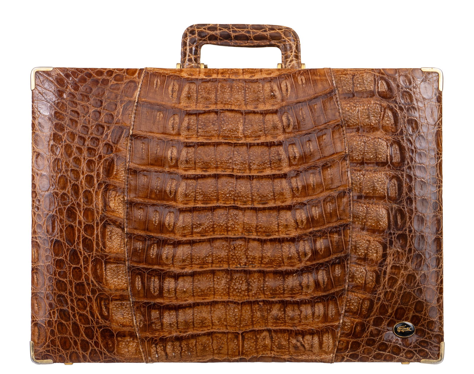 Vintage crocodile attache case - Début XXe siècle (1 of 3)