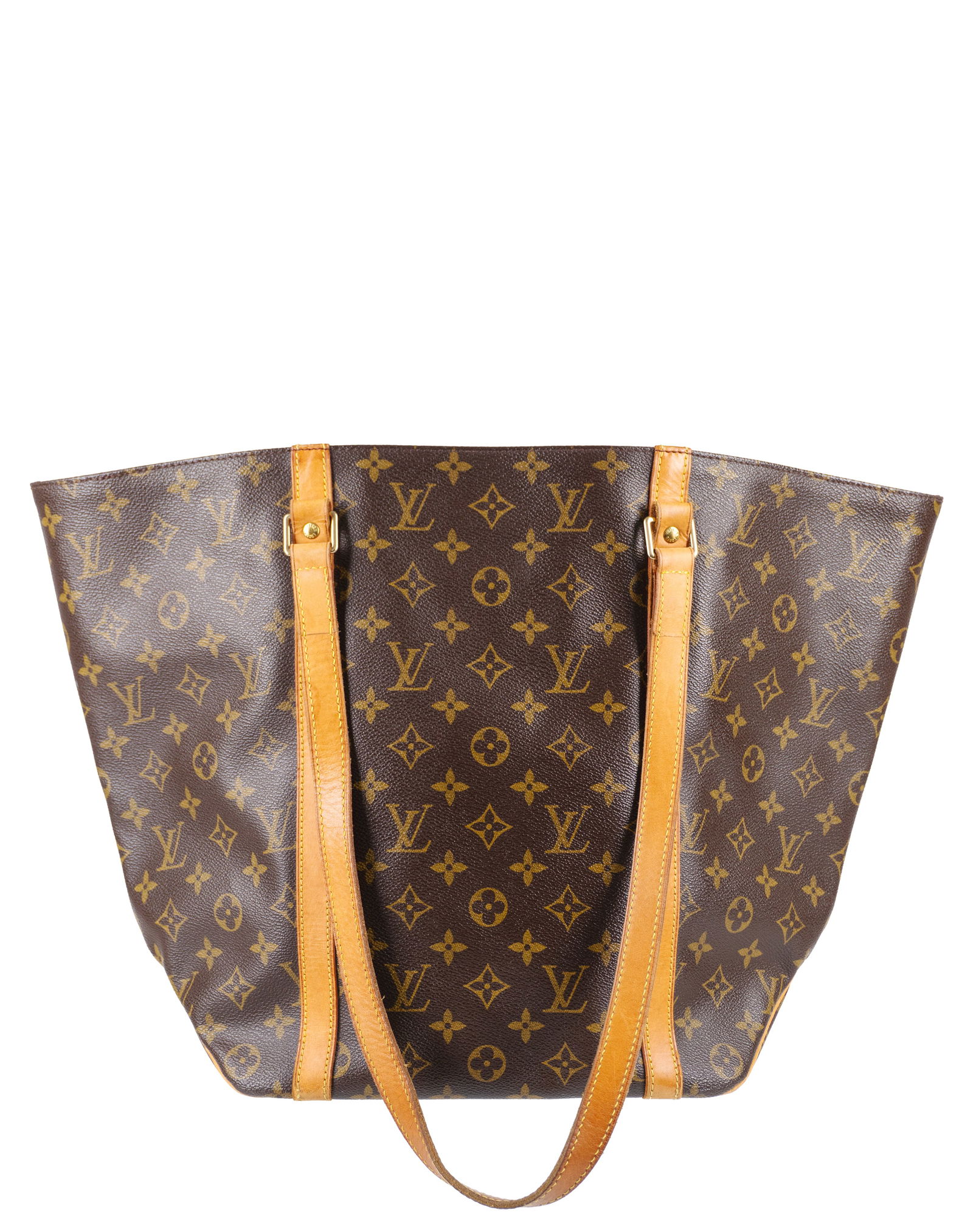 Louis Vuitton - Louis Vuitton – Monogram Canvas Sac Shopping Tote Bag: Louis Vuitton Louis Vuitton – Monogram Canvas Sac Shopping Tote Bag Description (FR): Modèle n° M0051. Classique sac cabas Louis Vuitton Sac Shopping en toile Monogram avec garnitures en cuir natu