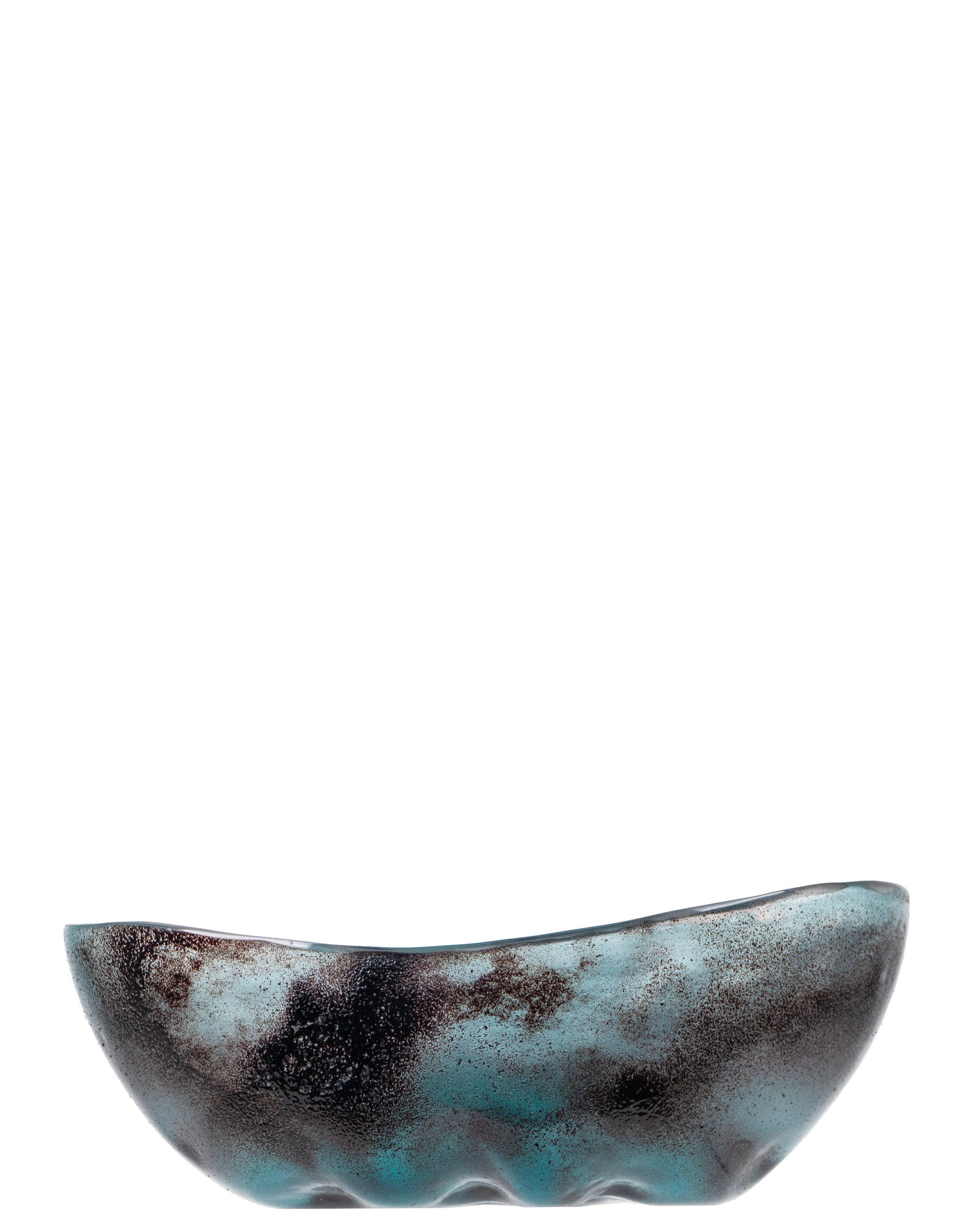 Fratelli Toso, Murano Att. - Blown glass bowl - 1960's: Fratelli Toso, Murano Att. Blown glass bowl (1960's) Description (FR): Sans marque Description (EN): Without mark Dimension (PO): 7.6 x 23.5 x 14.6 cm Rapport de condition: Sur demande, nous