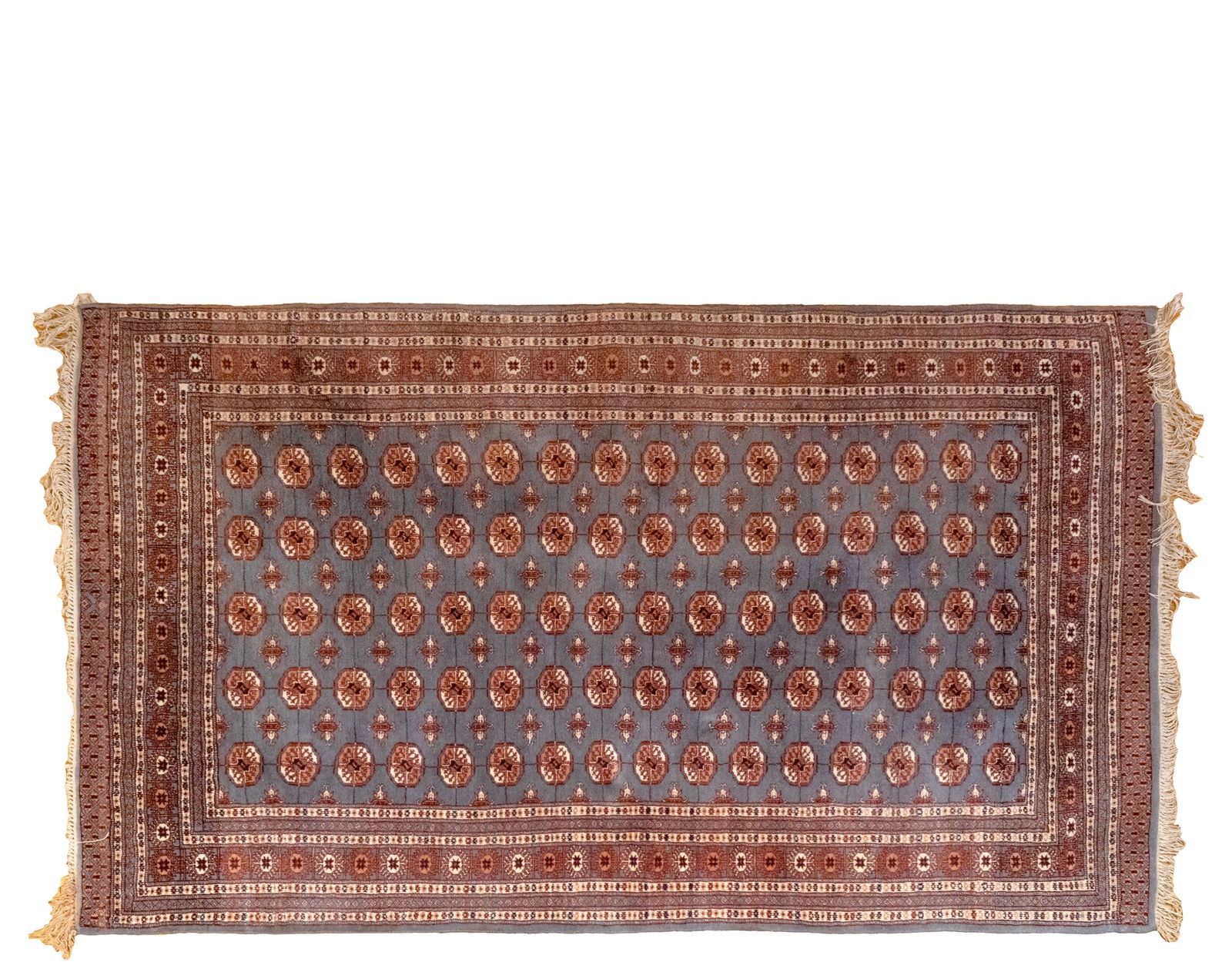Style Bokhara (Boukhara) - Traditional Bokhara Rug – Hand-Woven – 100% Wool (1 of 3)