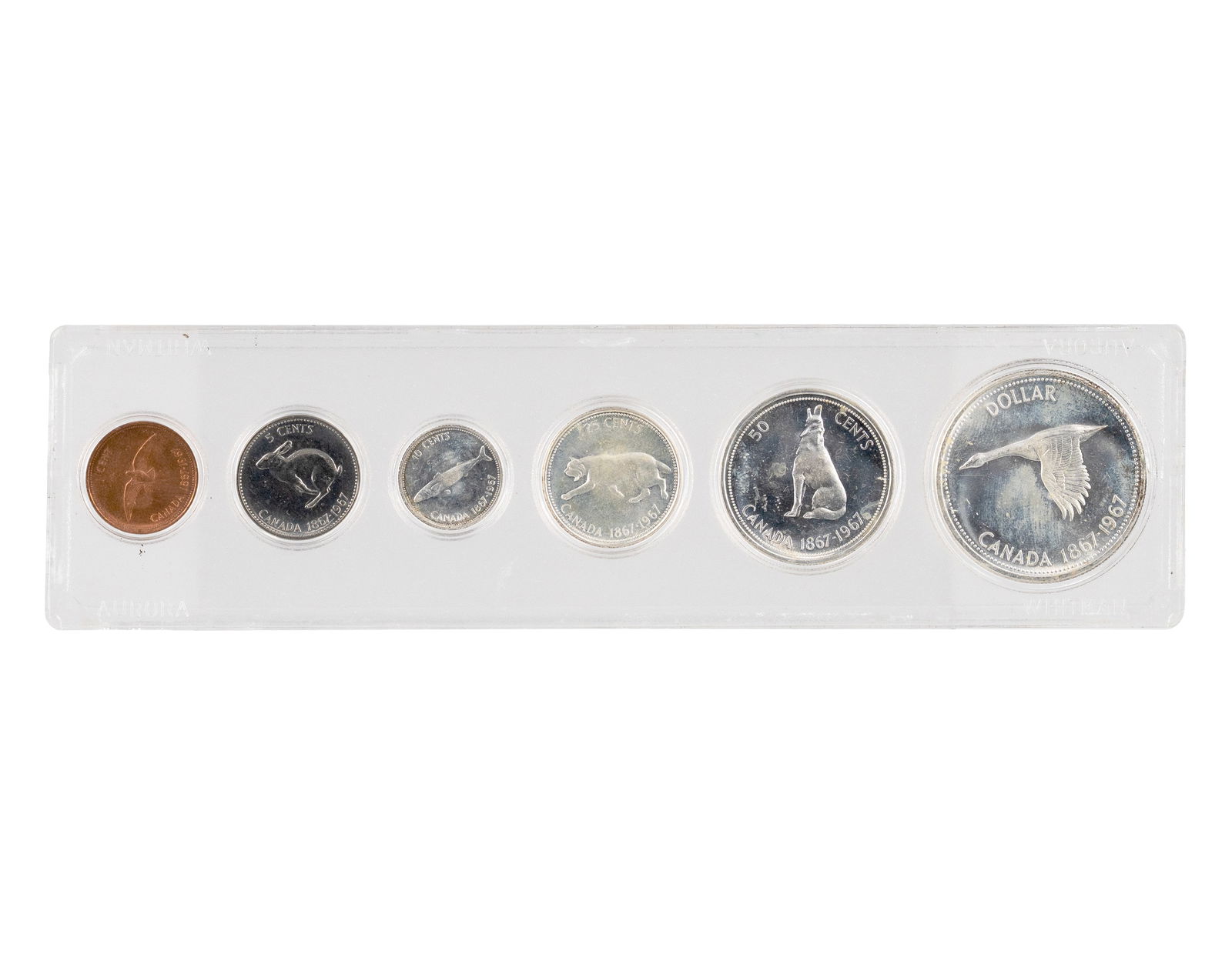 Proof set 1967 (1 of 2)