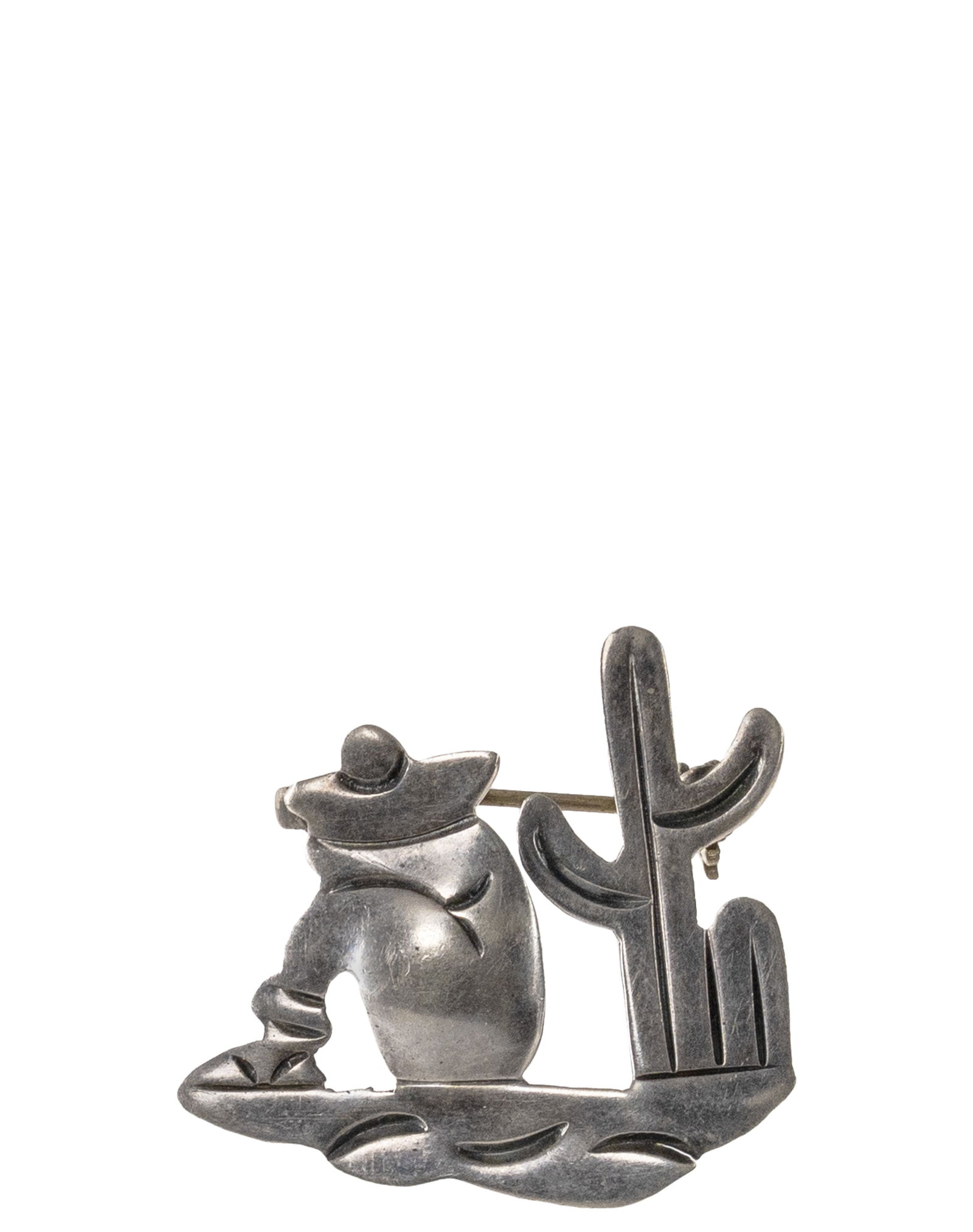 Jalvarez - Silver broach: Jalvarez Mexico Broche en argent Argent sterling .925 pesant 2.9gr Dimension: 1" x 1" 2.5cm x 2.5cm ------------- Jalvarez Mexico Silver broach Sterling silver .925 weighting 2.9gr 