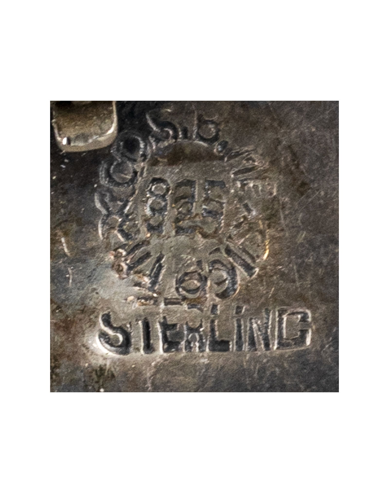 S.B Taxco - Silver broach - 3