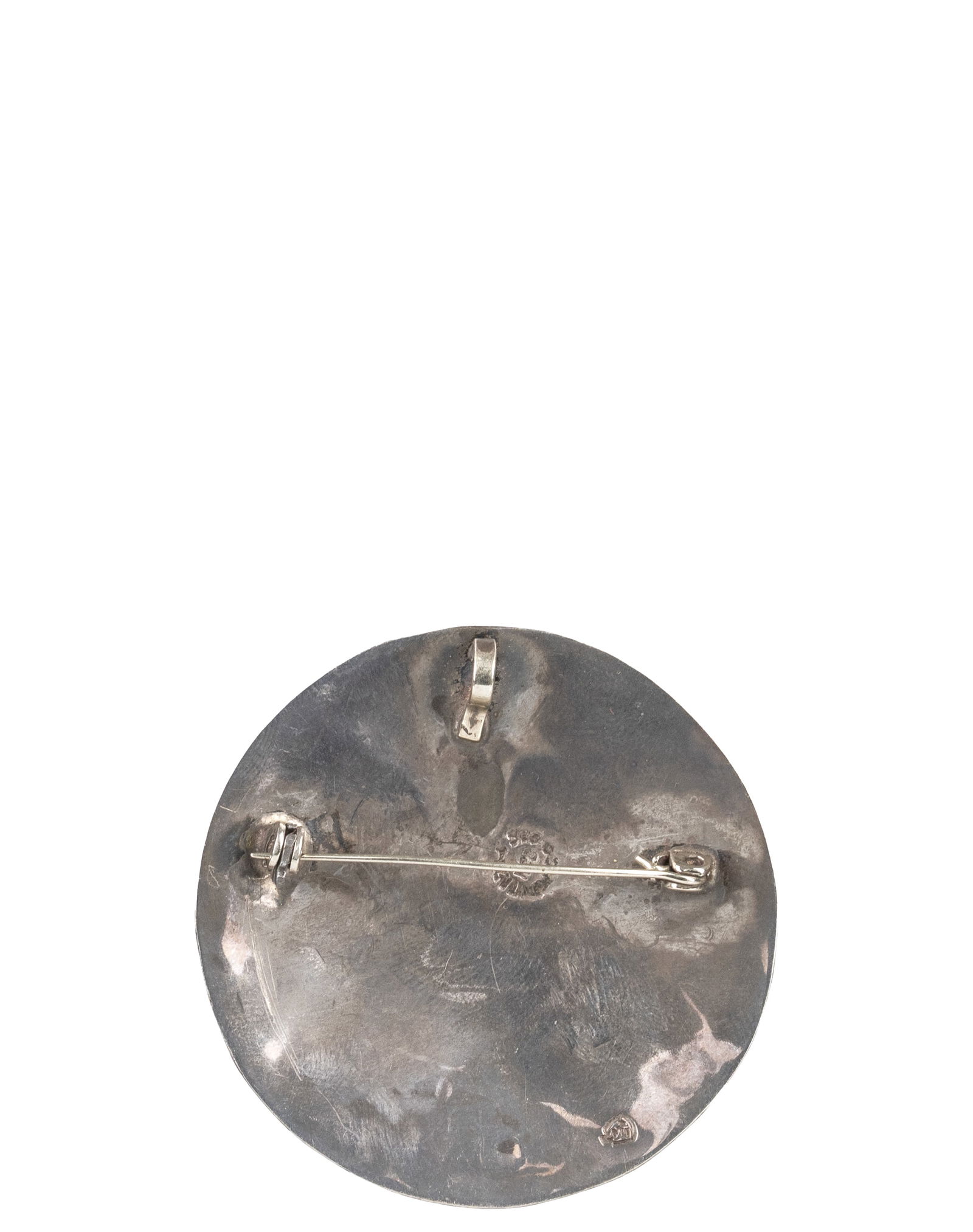 ACC - Colored silver broach - 2