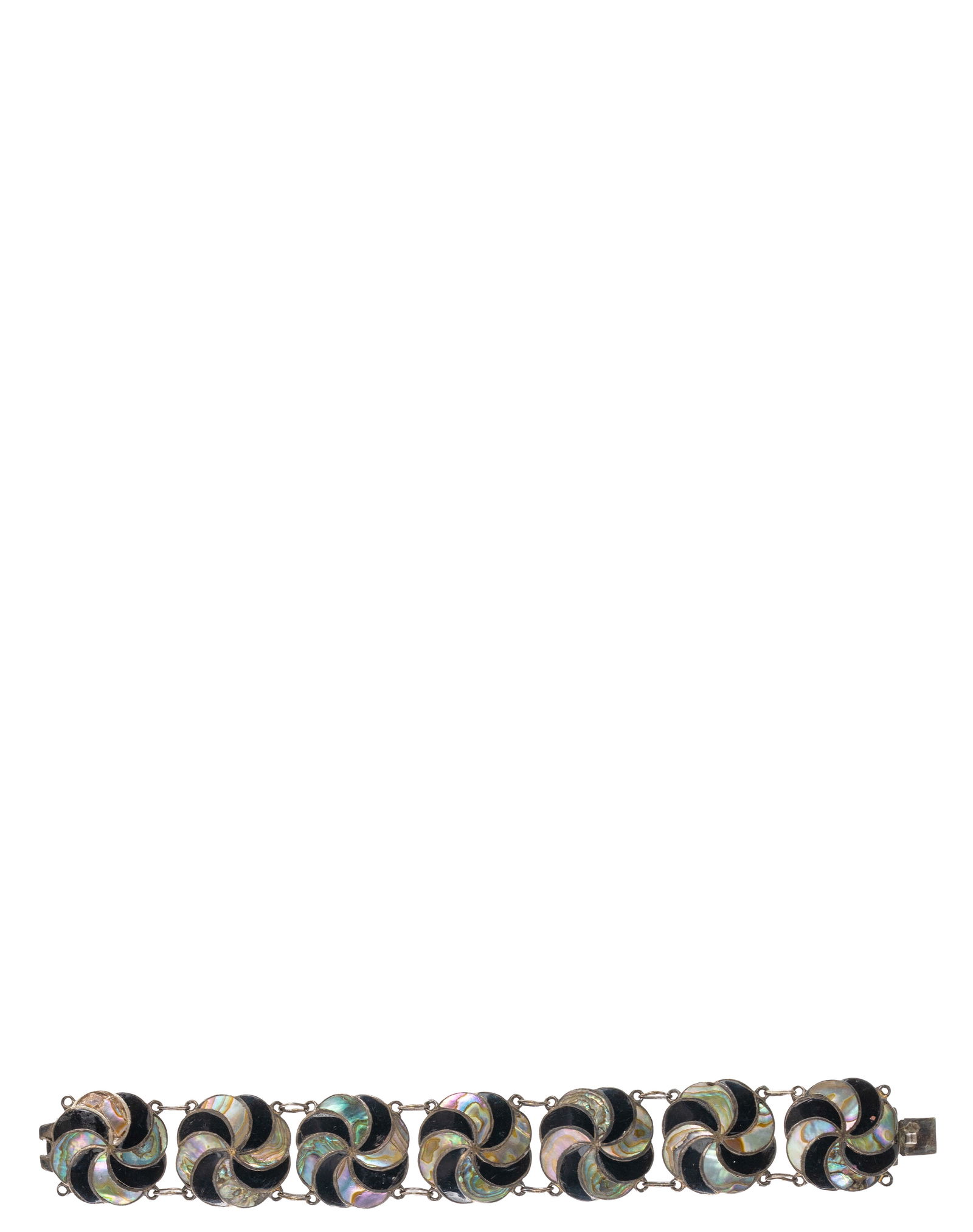 A.R - Sterling silver bracelet with abalone shell - 2