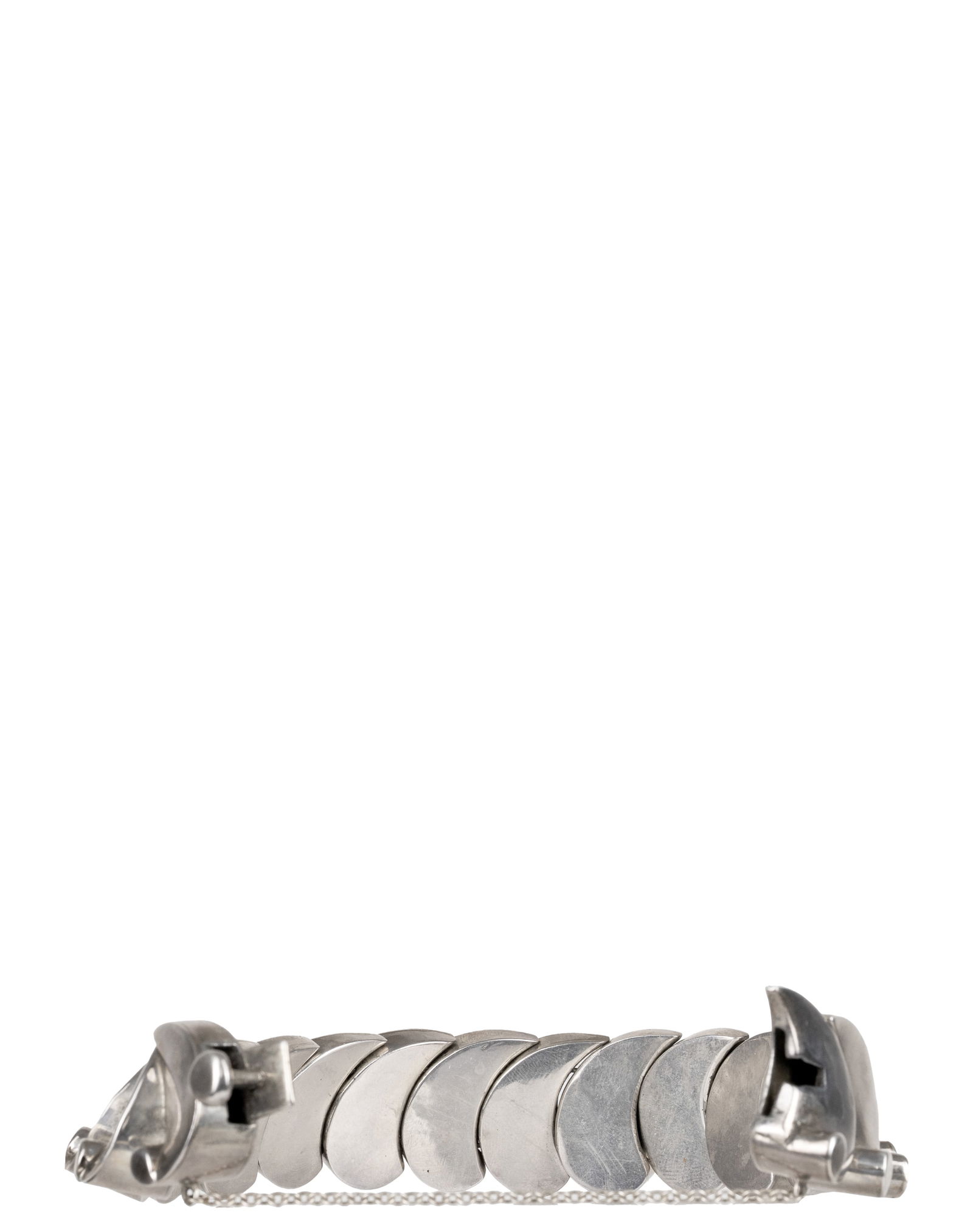 Modernist silver bracelet - 2