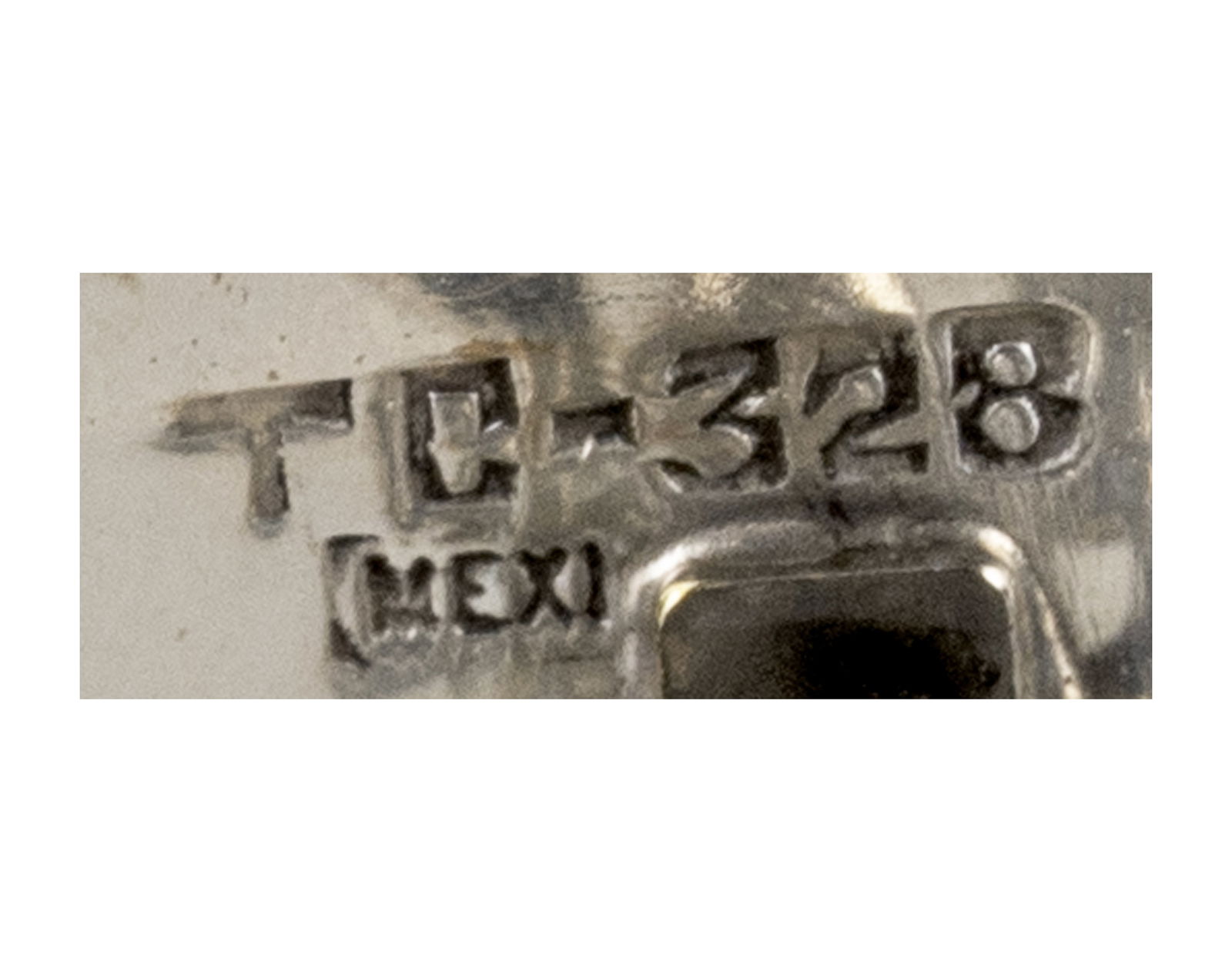 Vintage Sterling Silver Enameled Earrings - 3