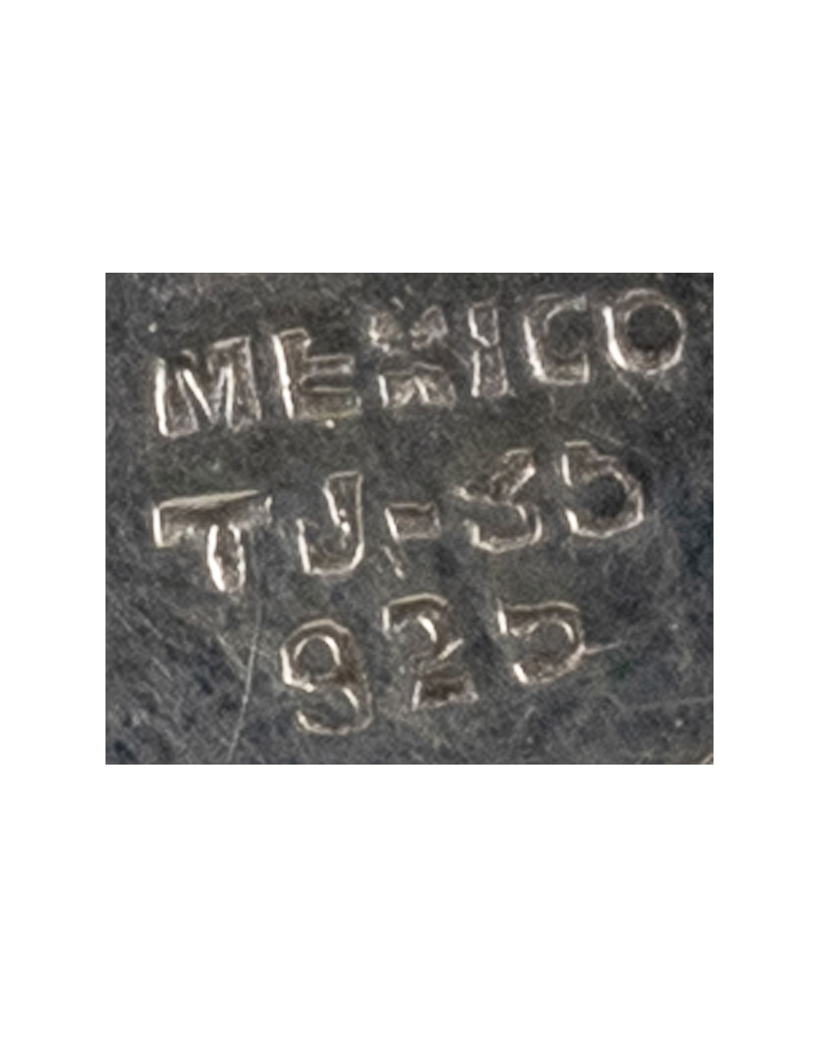 Vintage Mexican Sterling Silver Earrings - 3