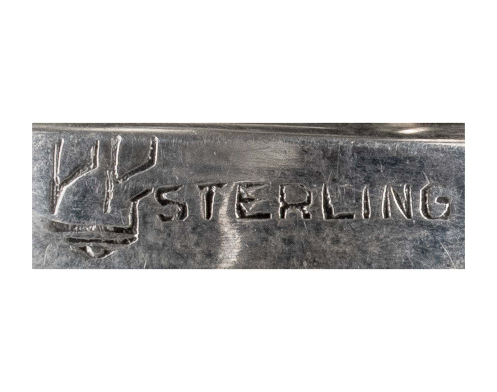 Carl Paul Peterson - Pair of Silver eggs stand - 2