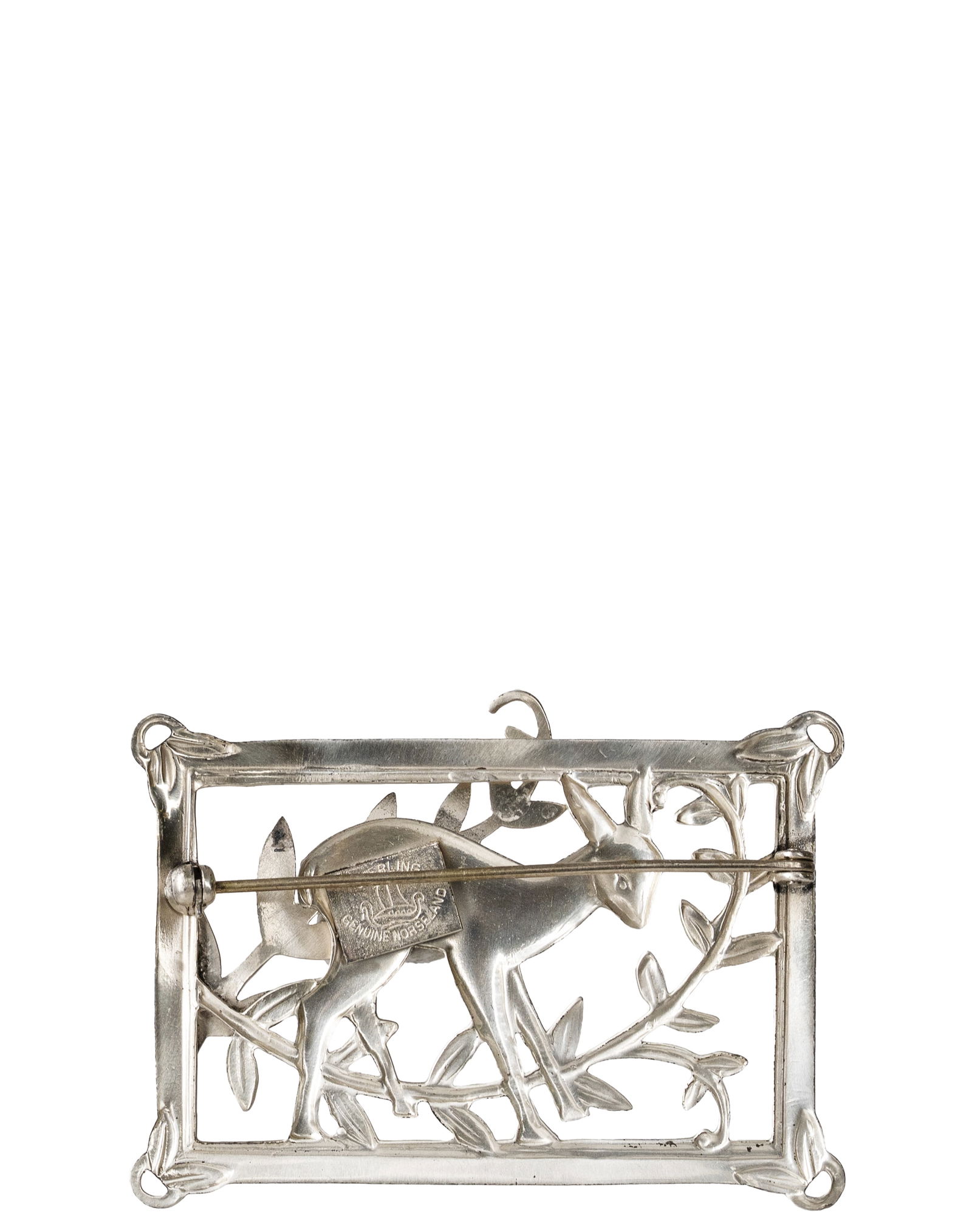 Norseland - Silver brooch - 2