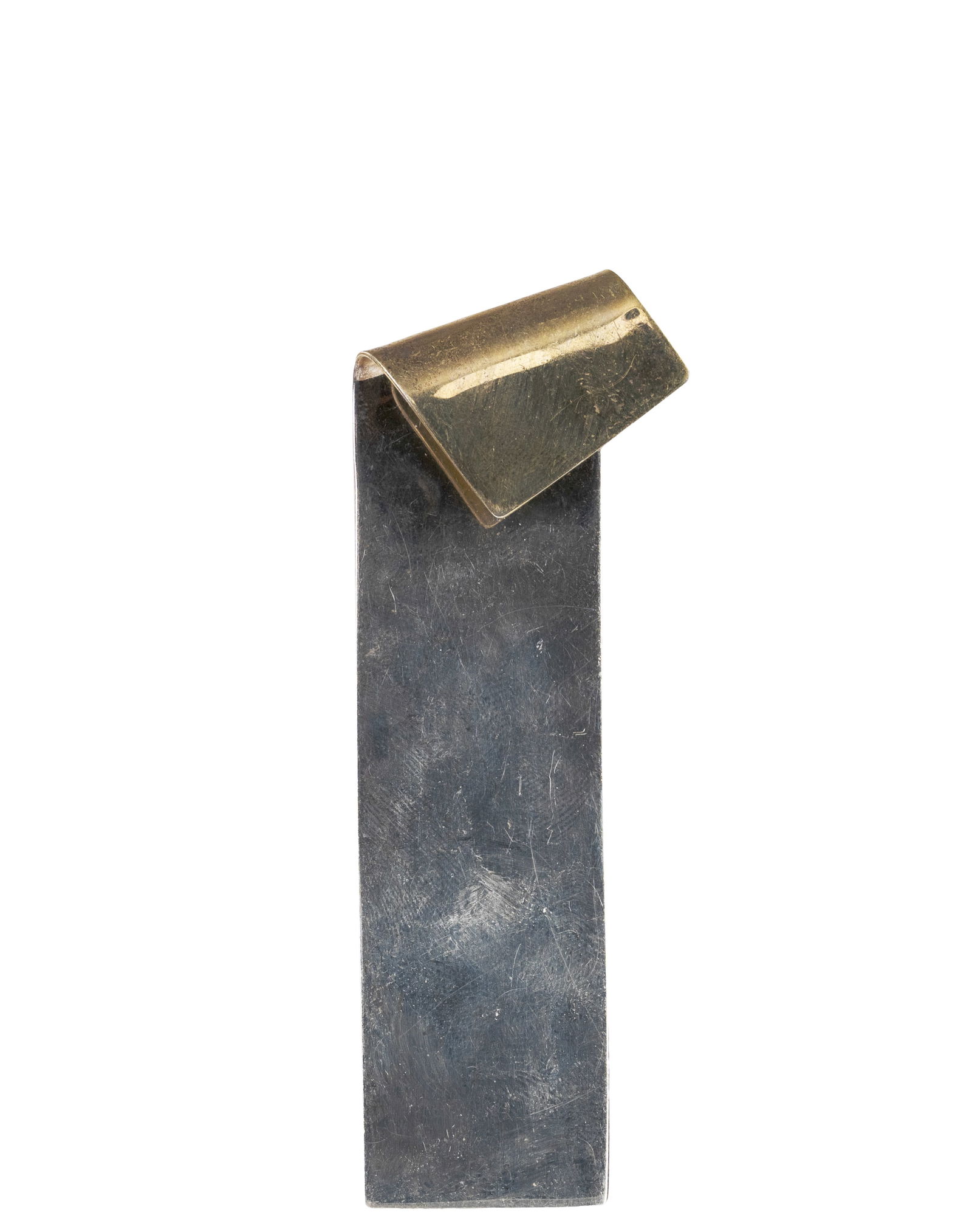 Designer Modernist Sterling Silver Brooch Signed: Broche moderniste en argent sterling signée par un designer Broche en argent sterling modernist, signée au dos mais ilisible Poids : 22.6 g Dimension: 3 1/2" x 1" - ------------- Designer Mo