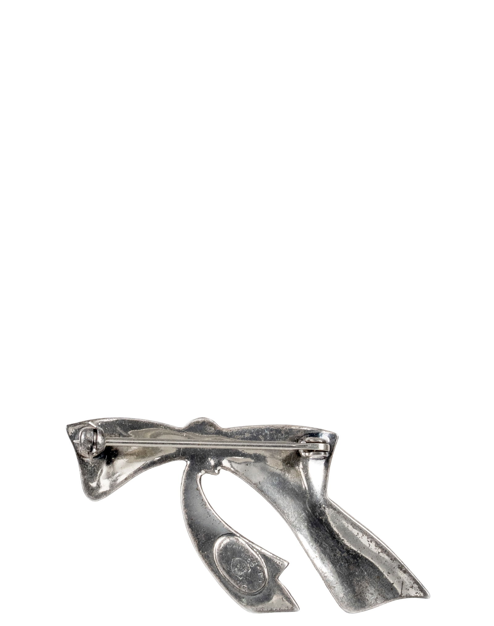 Danecraft - Sterling Silver Marcassites Brooch - 2