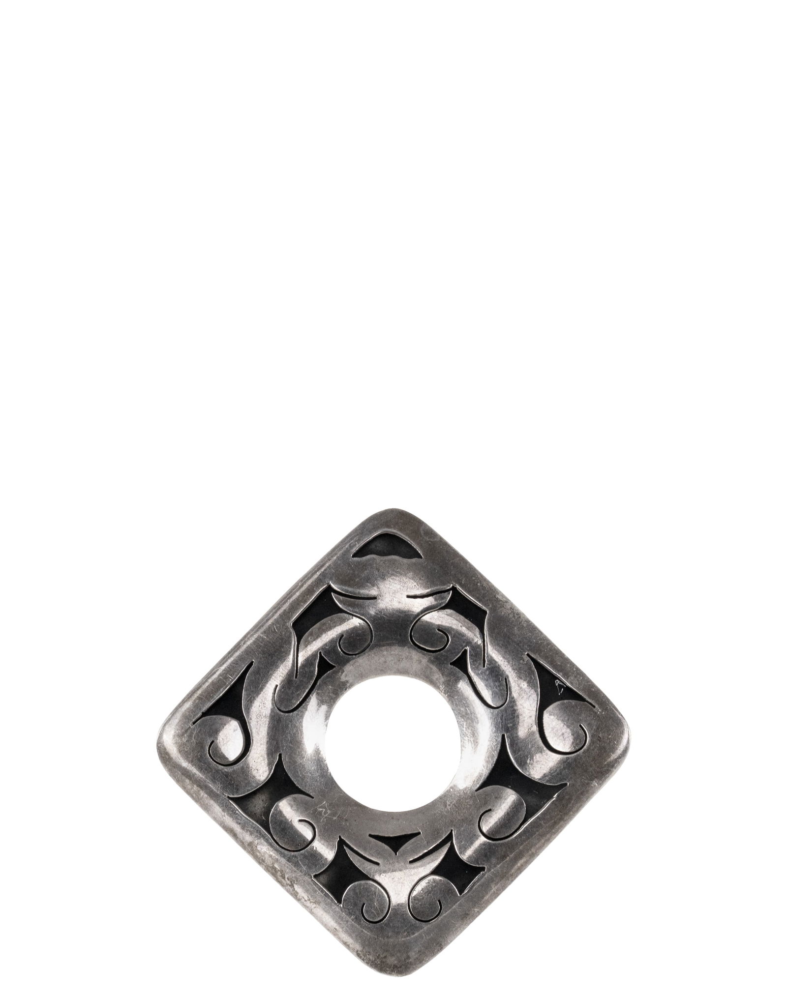 SILVER BIRD - Sterlling Silver Brooch Pendant: SILVER BIRD Broche pendentif en argent sterling Broche pendentif en argent sterling, poinçon au dos Poids : 12 g Dimension: 2 1/2" x 2 1/2" - ------------- SILVER BIRD Sterlling Silver Brooch Pen