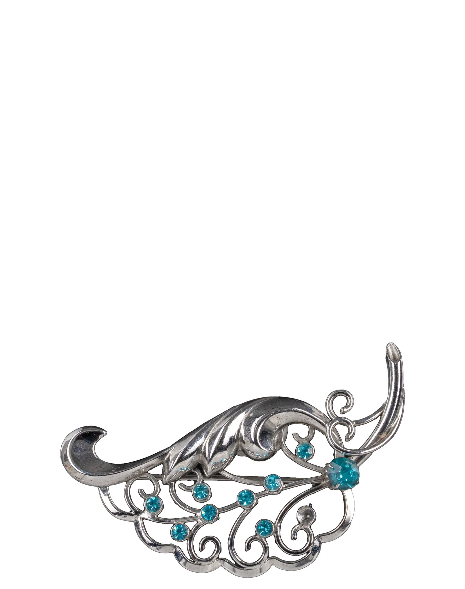 BOND BOYD - Sterling Silver Brooch: BOND BOYD Broche en argent massif Paire de boucle d'oreilles en argent sterling sertie de marcassites. Poids : 16.8 g Dimension: 2 1/4" x 1 1/4" - ------------- BOND BOYD Sterling Silver