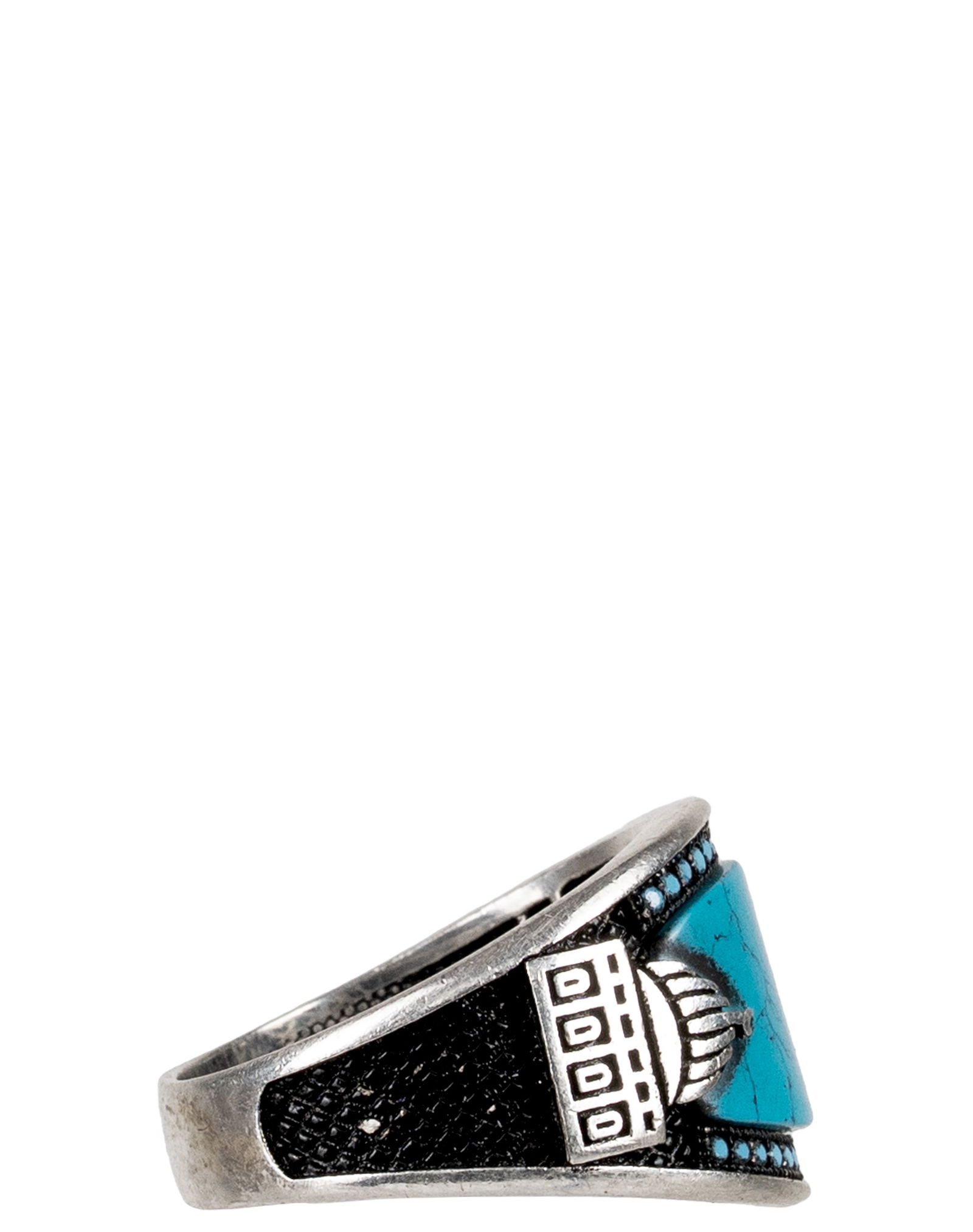 Sterling Silver Turquoise Ring - 2