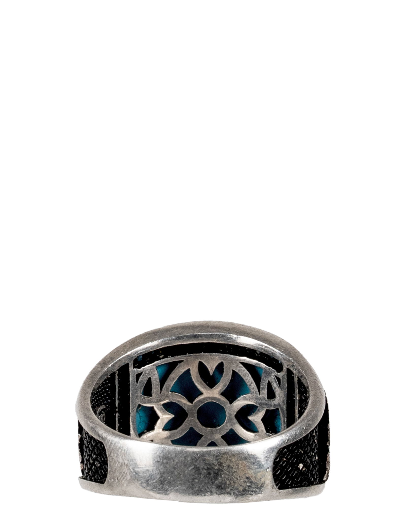 Sterling Silver Turquoise Ring - 3