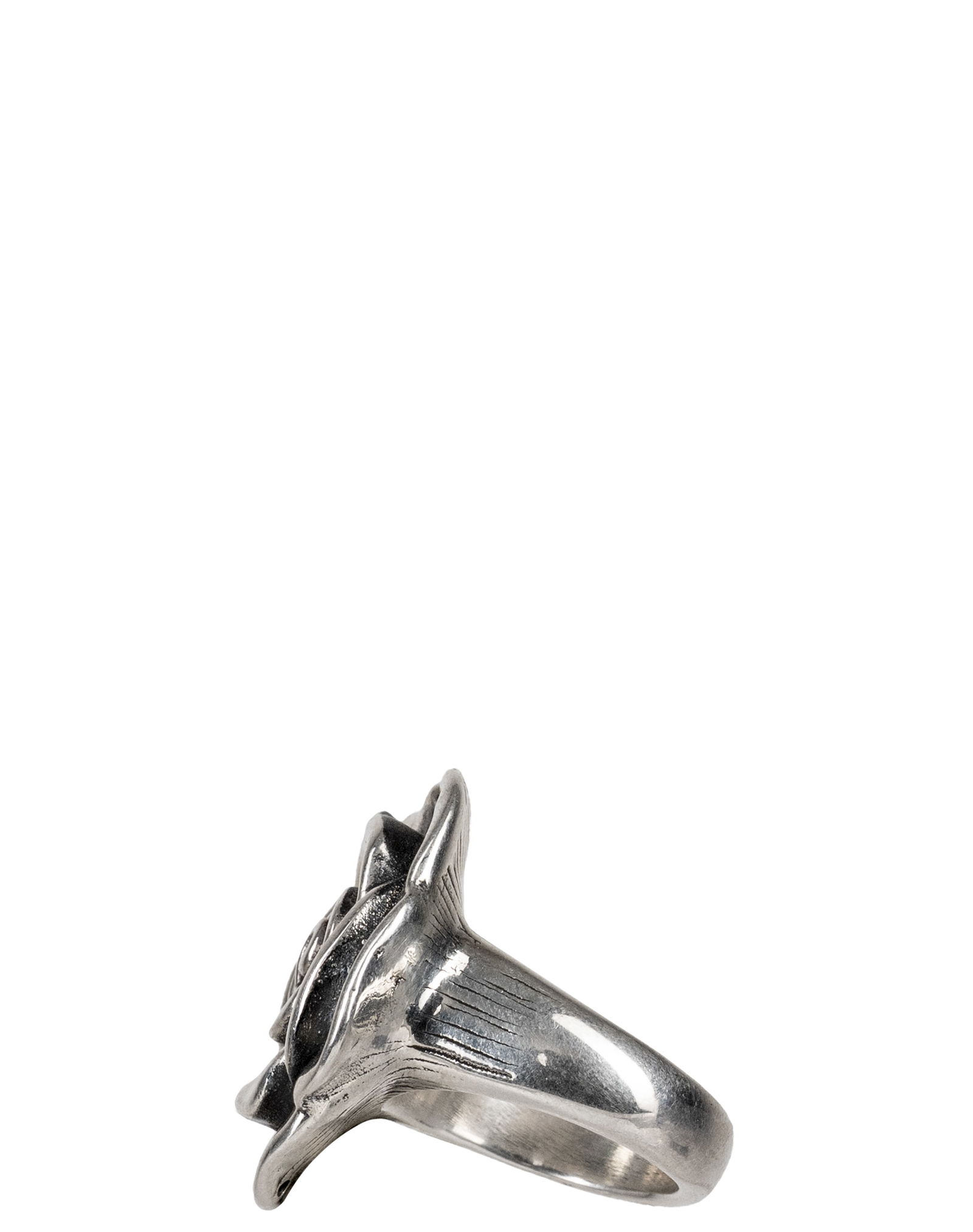 Sterling Silver Flower Ring - 4