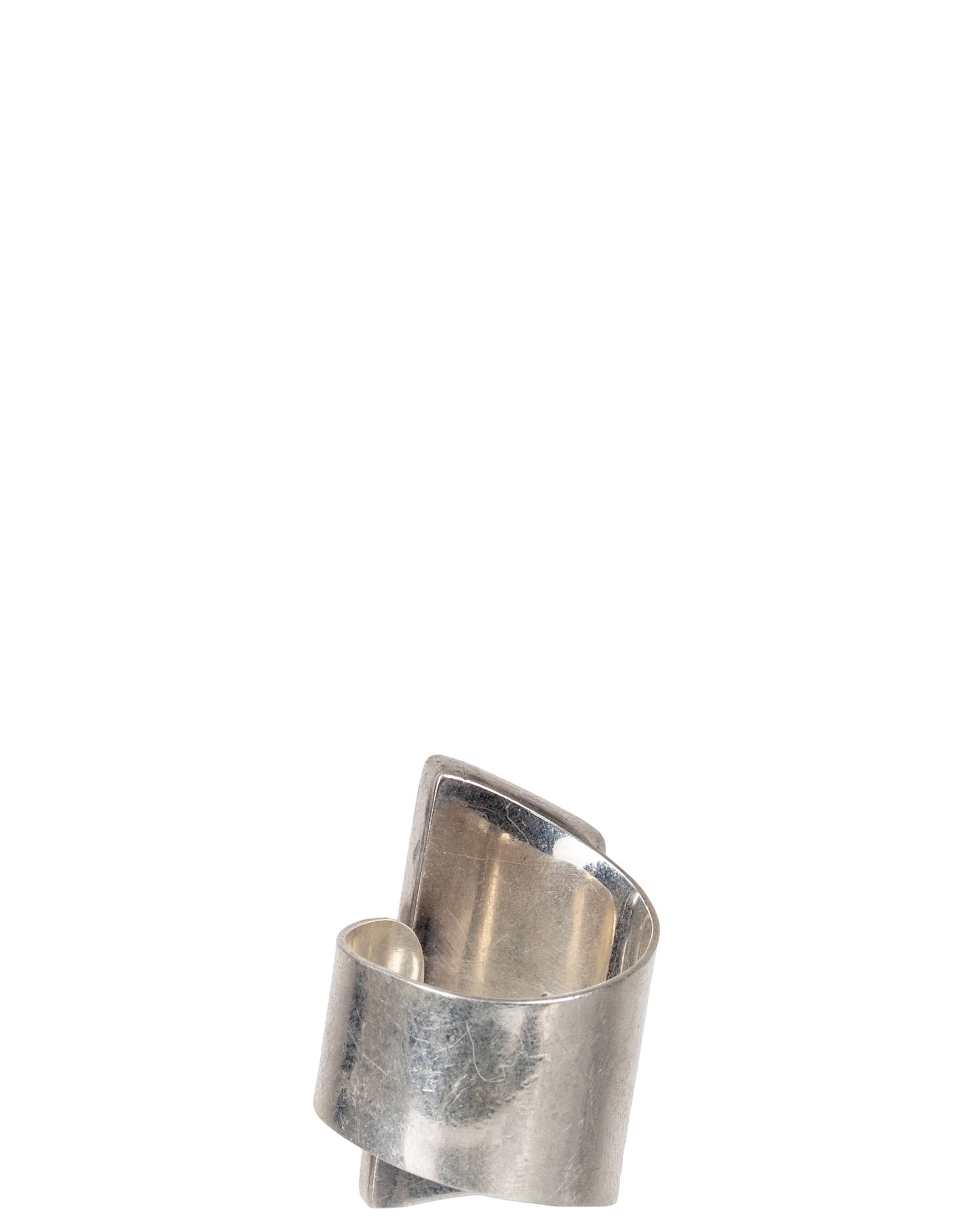 Sterling Silver Fossilized Coral Ring - 3