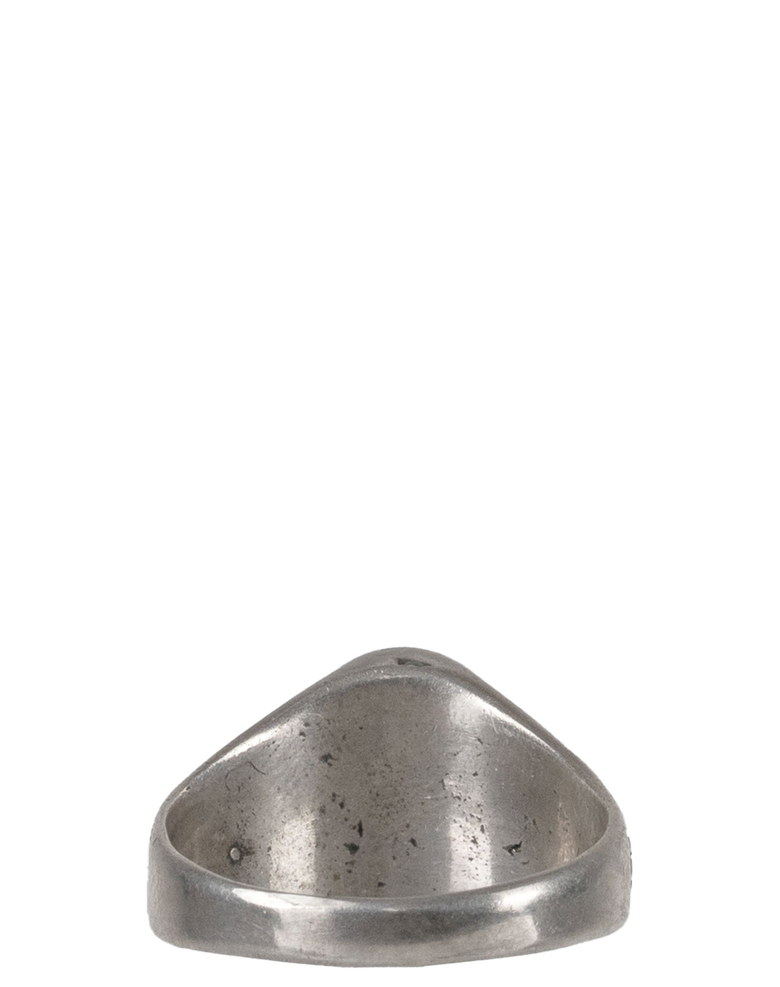 Sterling Silver Cross Ring, inlaid with turquoises - 3