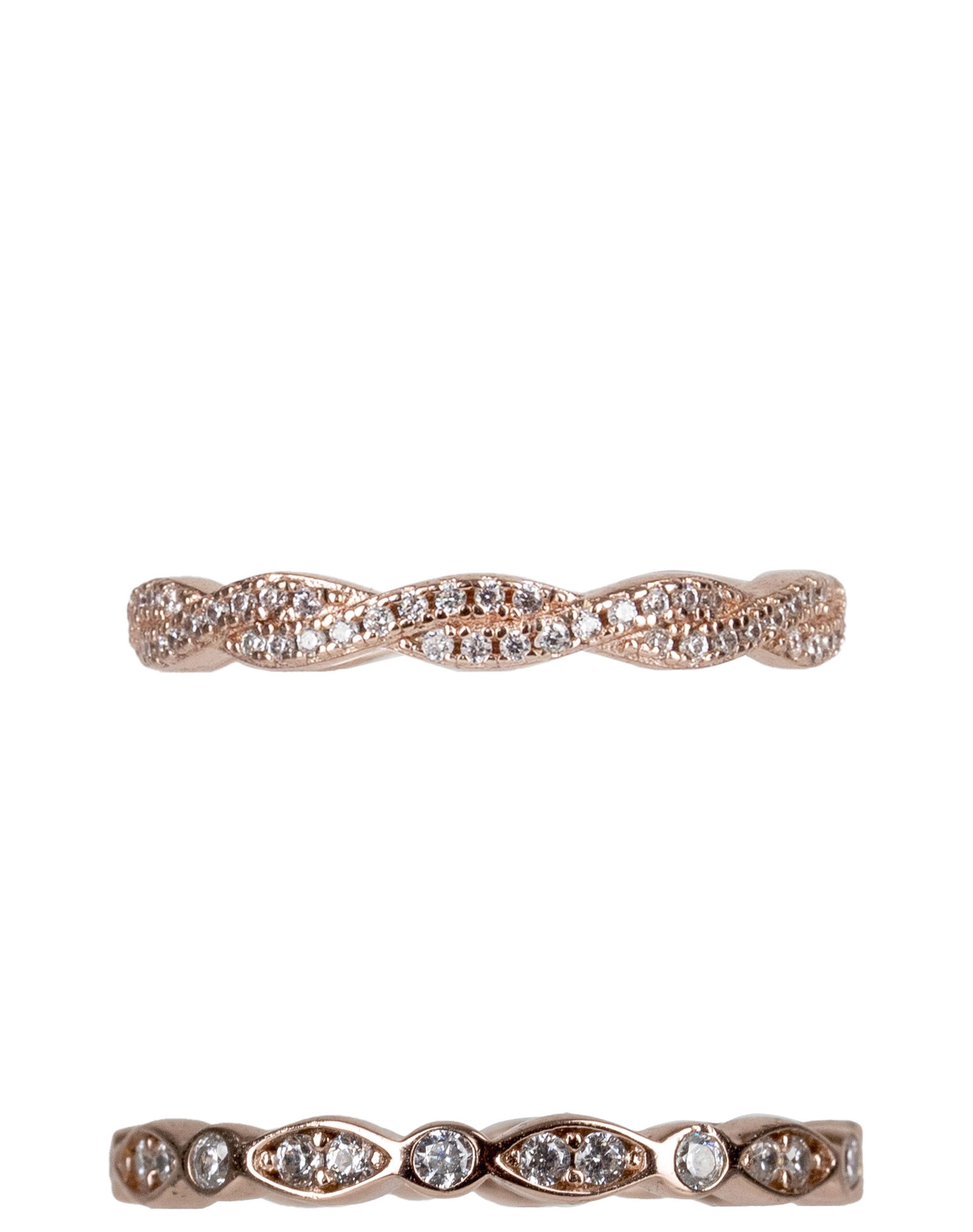 Set of 2 Sterling Silver Ring (1 of 6)