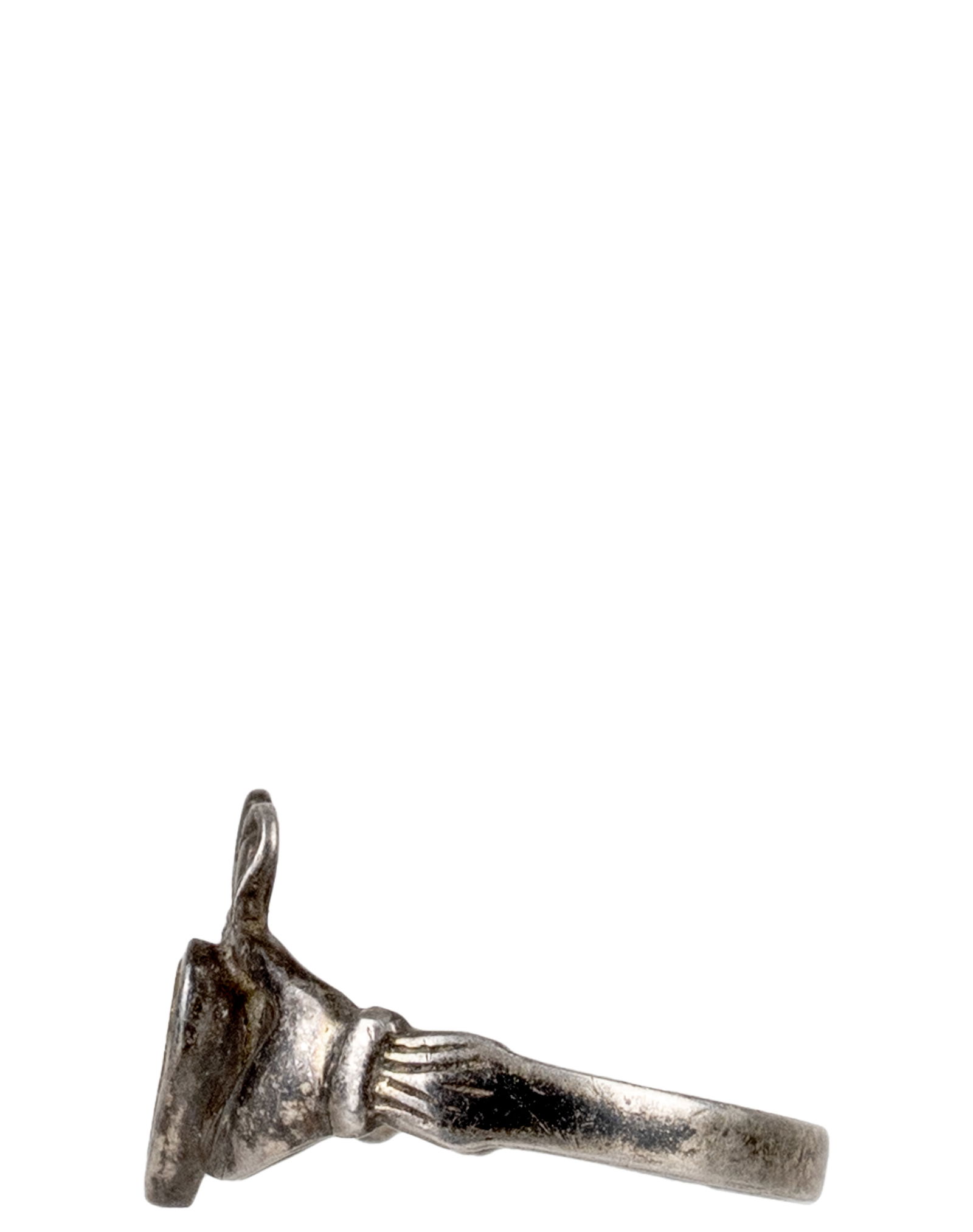 Sterling Silver Heart Ring - 4