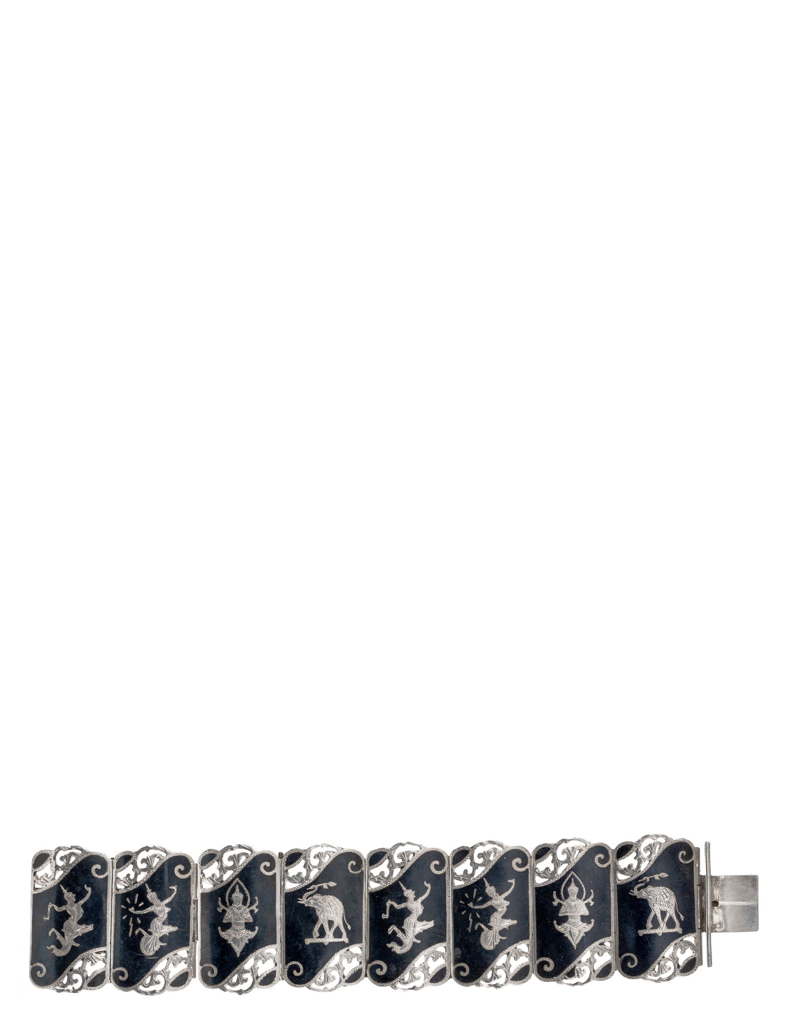 Siam - Silver Siam bracelet - 2