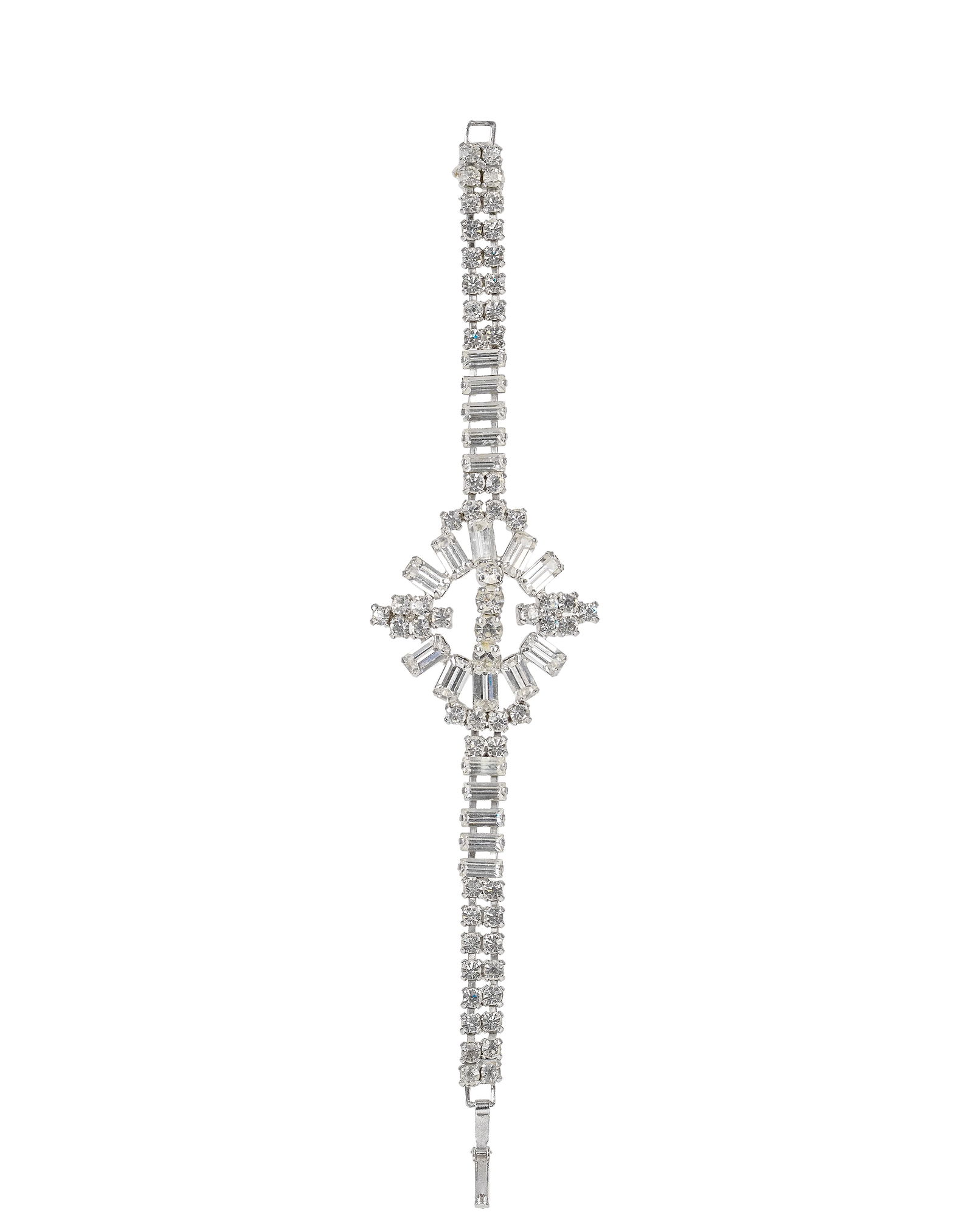 Jayflex - Sterling silver bracelet with crystal stones - 2