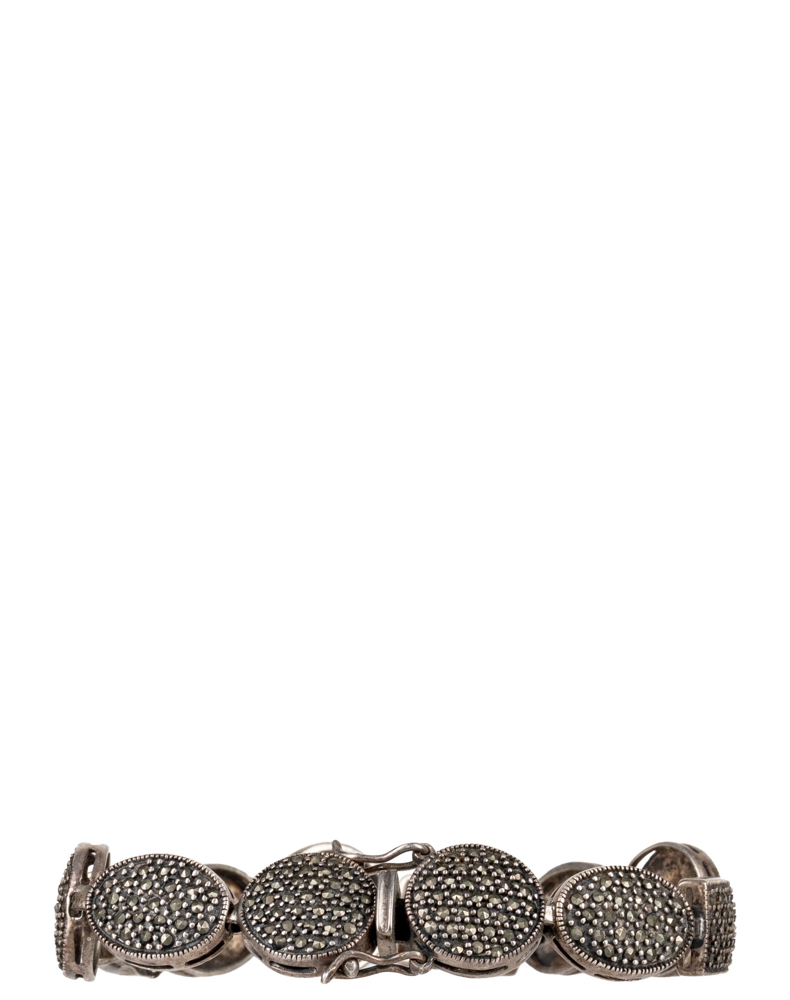 Birks - Sterling Silver Marcassites Bracelet - 2