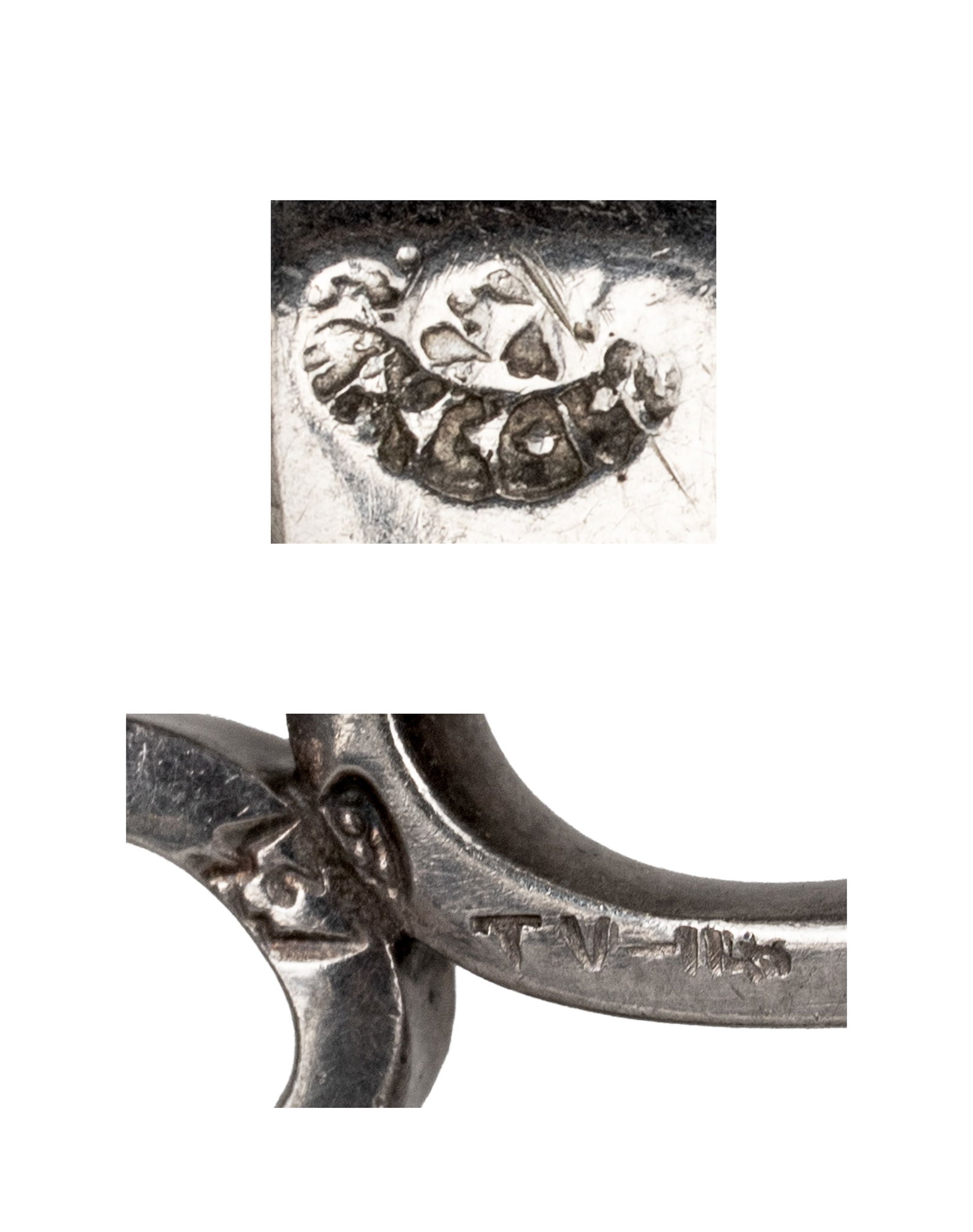 Modernist Sterling Silver Cuff Bracelet - 3