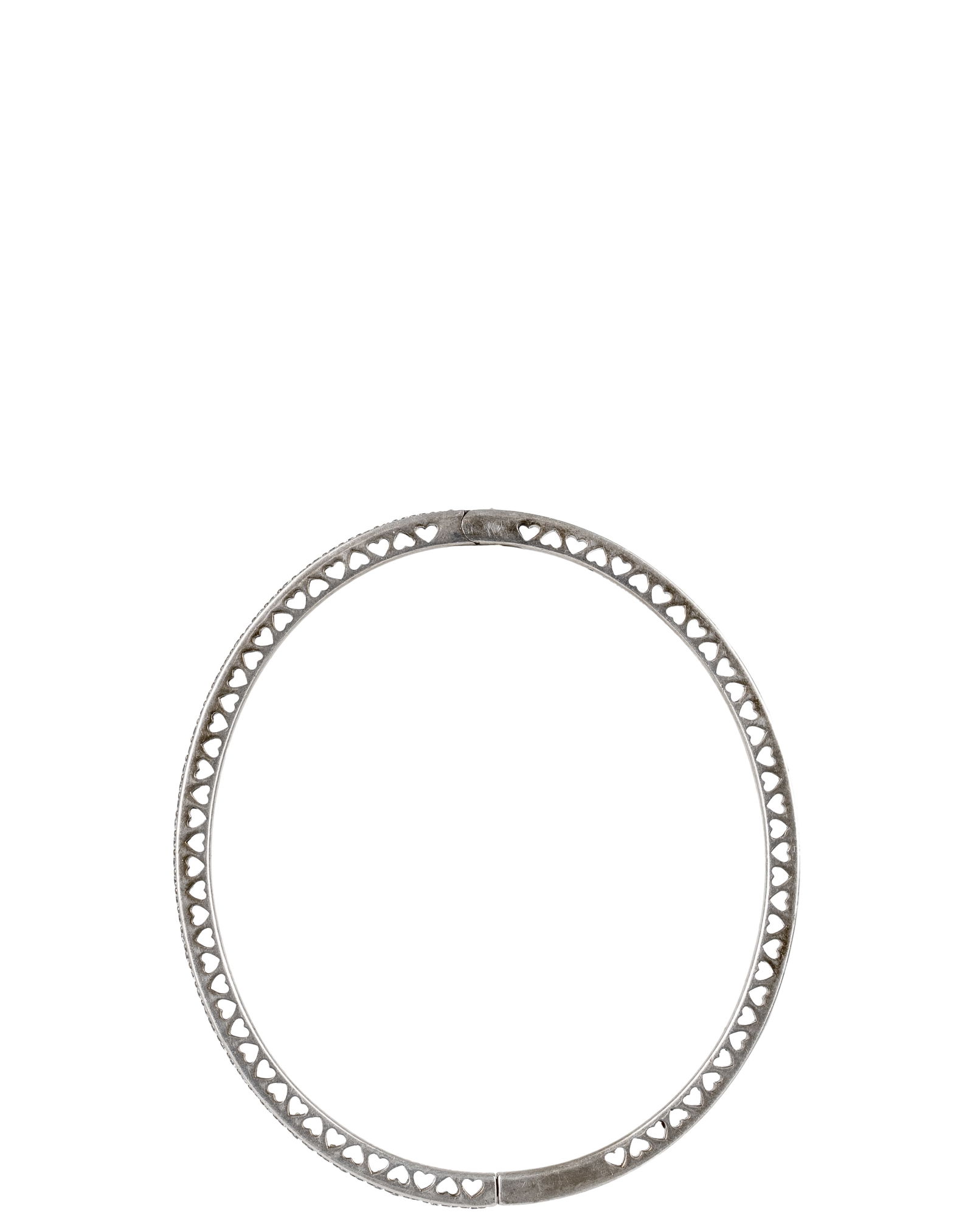 PANDORA - Sterling Silver Bracelet: PANDORA Bracelet en argent sterling Bracelet en argent sterling, sertie de pierre et d'email Bleu, signée a l'interieur Poids : 14.6 g Dimension: 3" x 2 1/2" - ------------- PANDORA Sterling Silv