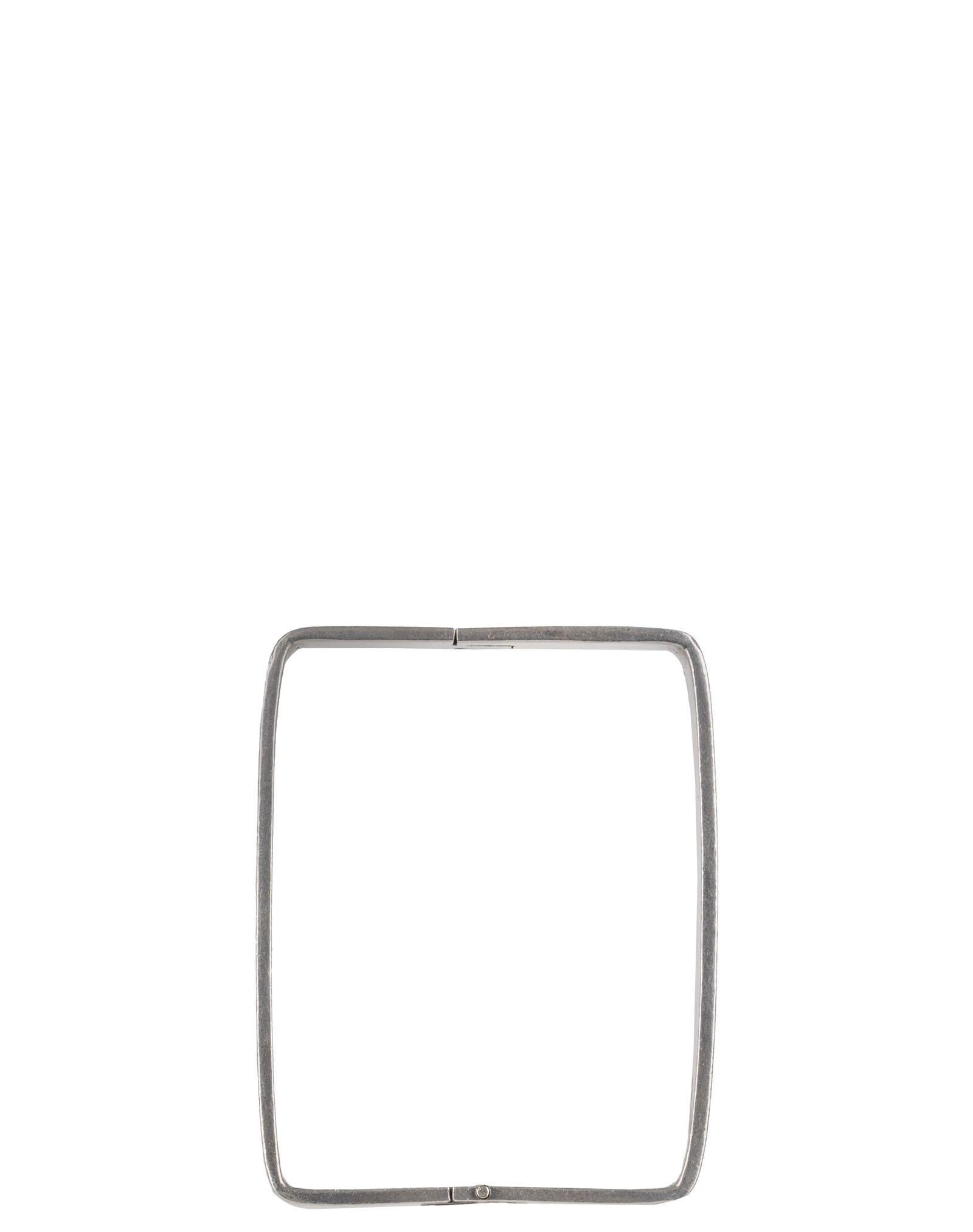 Modernist Sterling Silver Square Bracelet