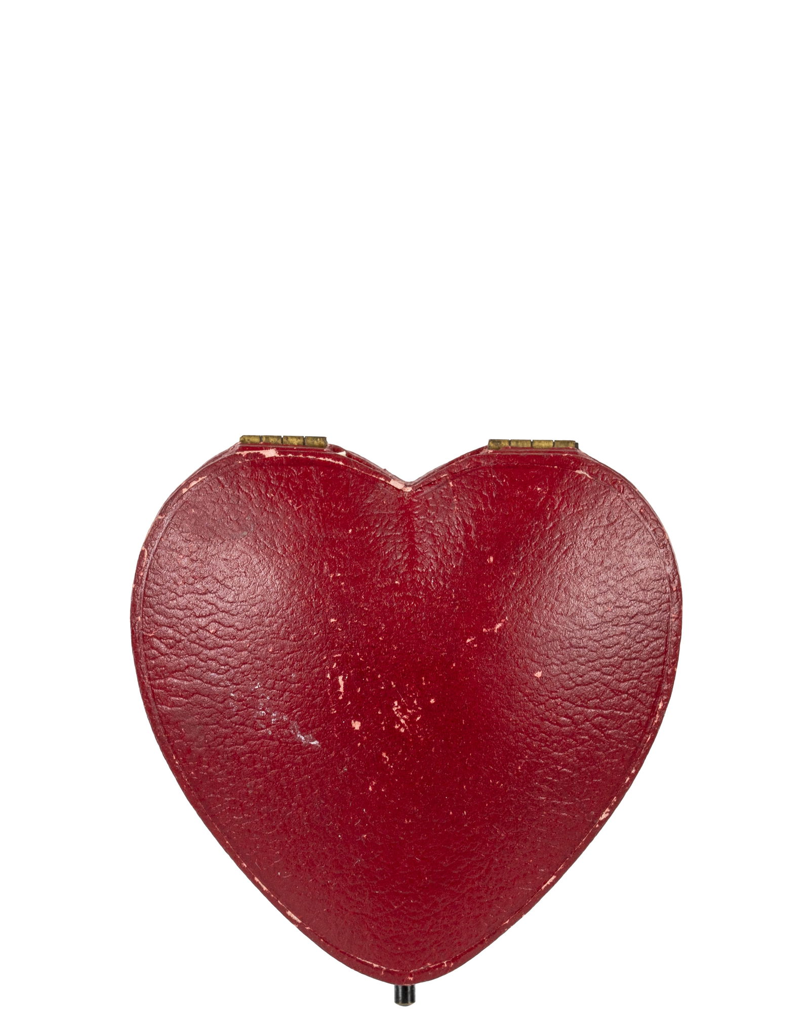 Set Sterling Silver Cufflinks and tie pin in it's original Heart Shaped Box - 2